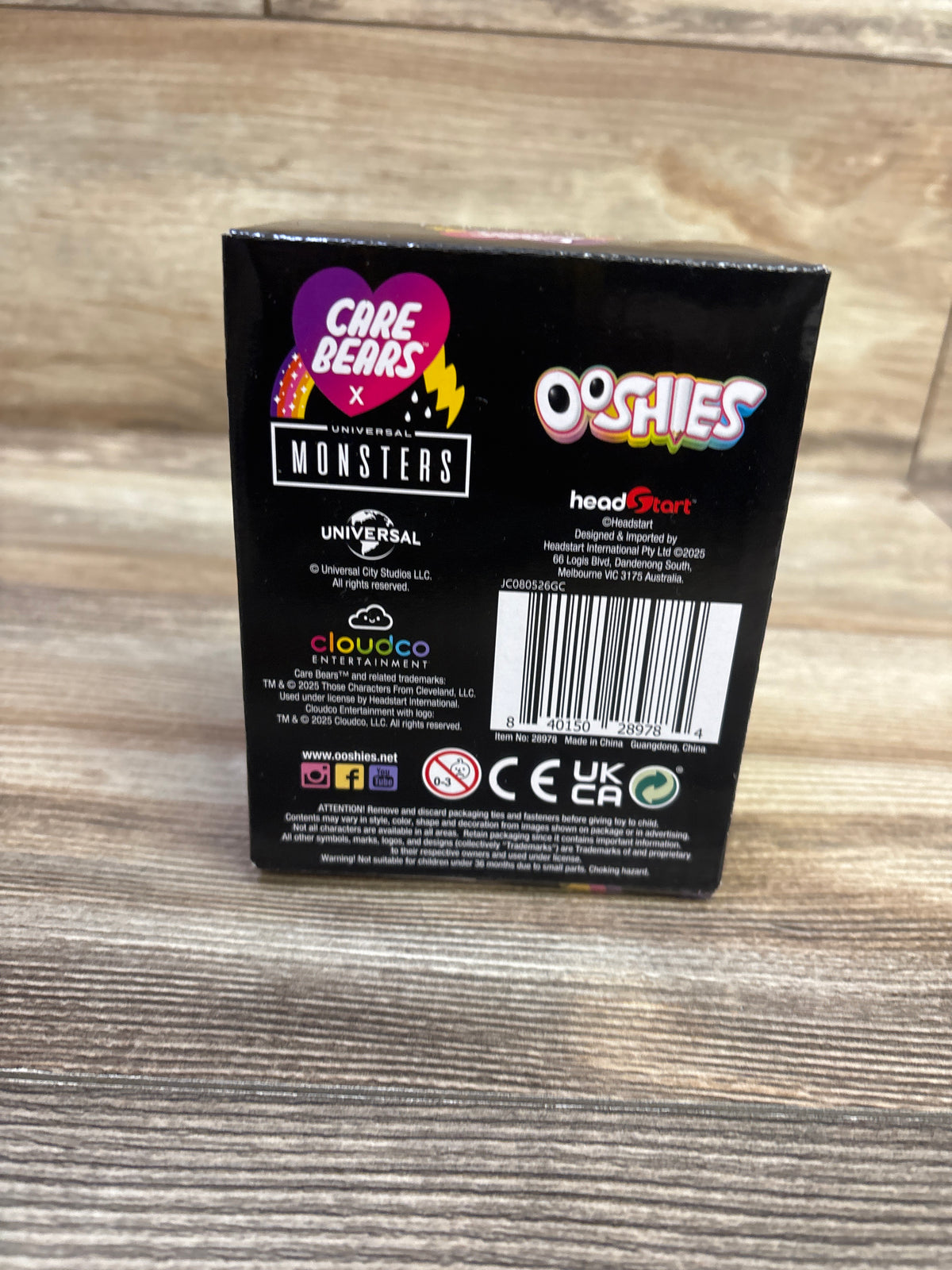 NEW Ooshies Care Bears x Universal Monsters Cheer Bear x Bride of Frankenstein