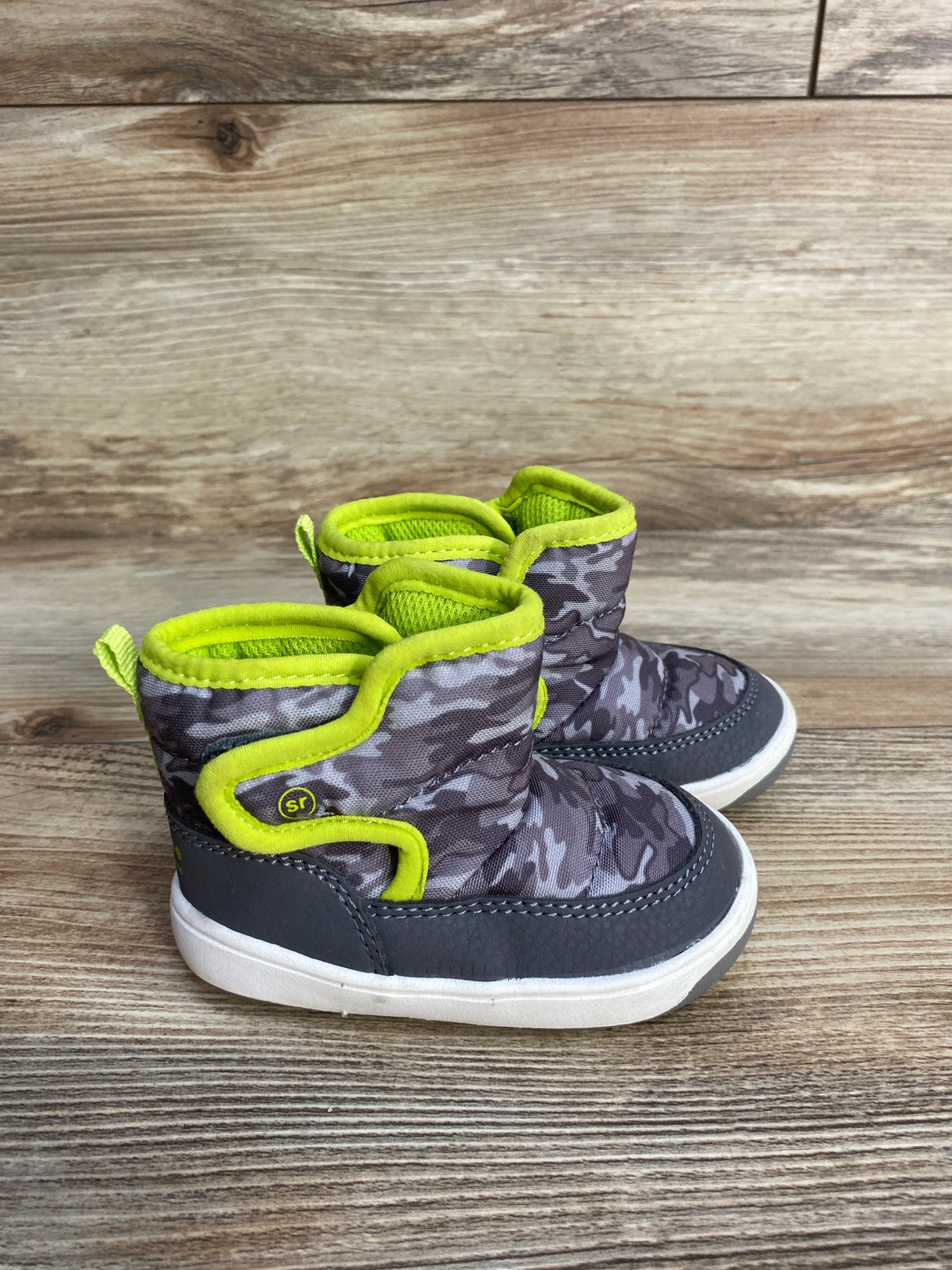 Surprize By Stride Rite Aster Winter Boot Grey sz 4c