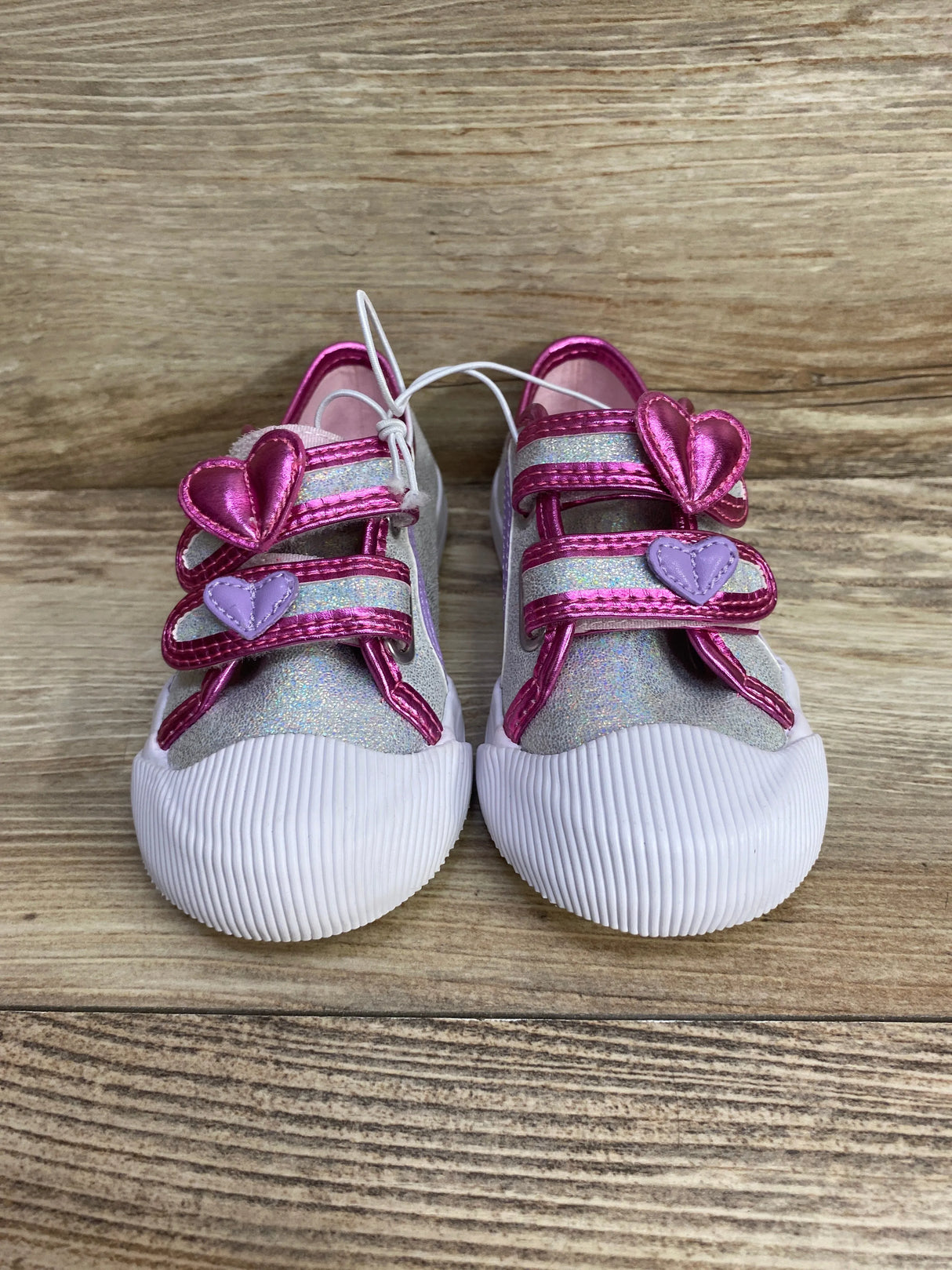 NEW Harper Canyon Marie Metallic Sneakers in Pink/Purple sz 8c