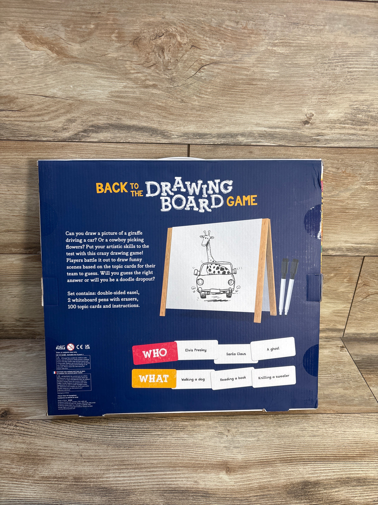 Back To The Drawing Board Game