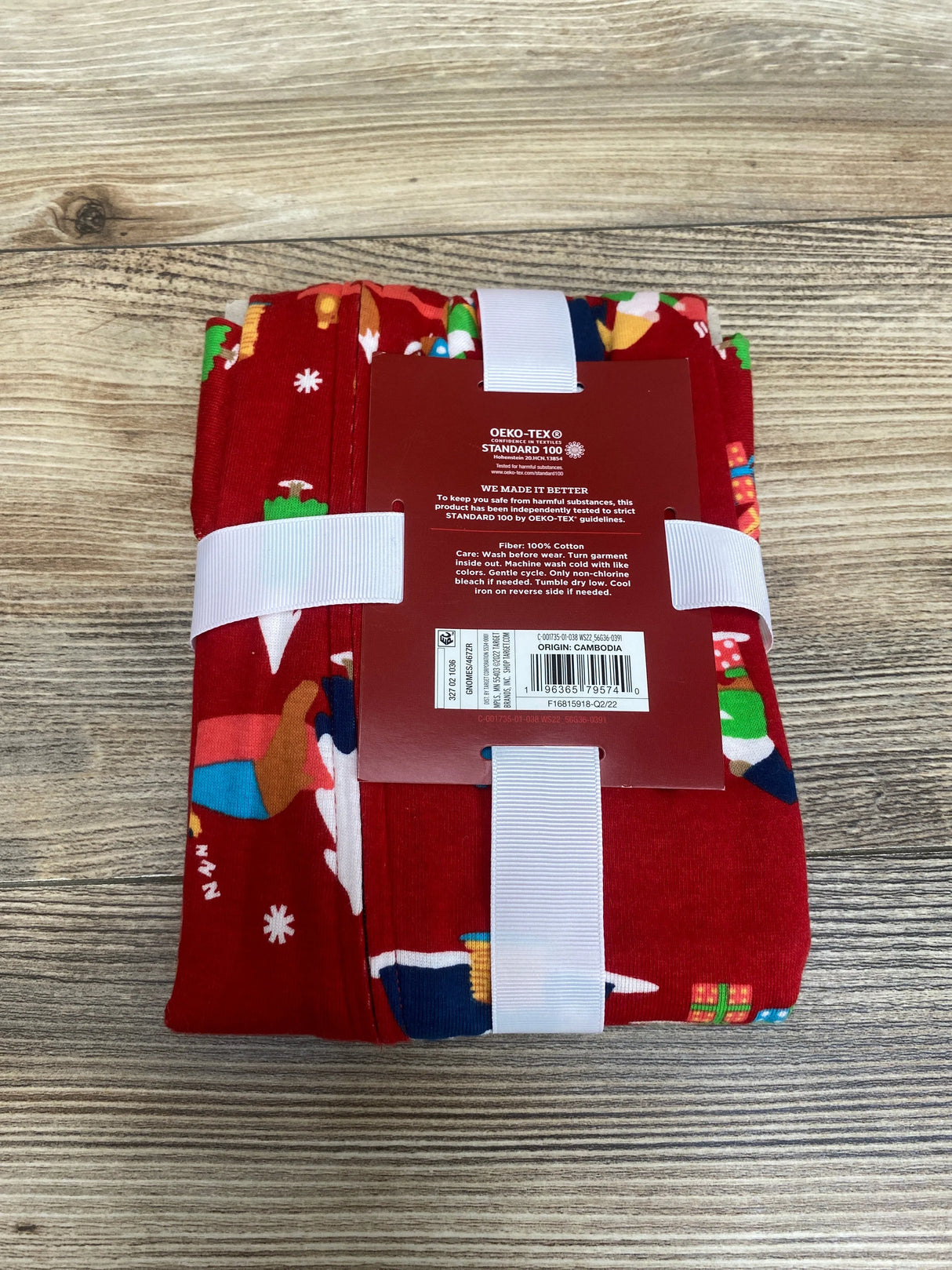 NEW Wondershop Gnomes Sleeper Red sz 3-6m - Me n Mommy To Be