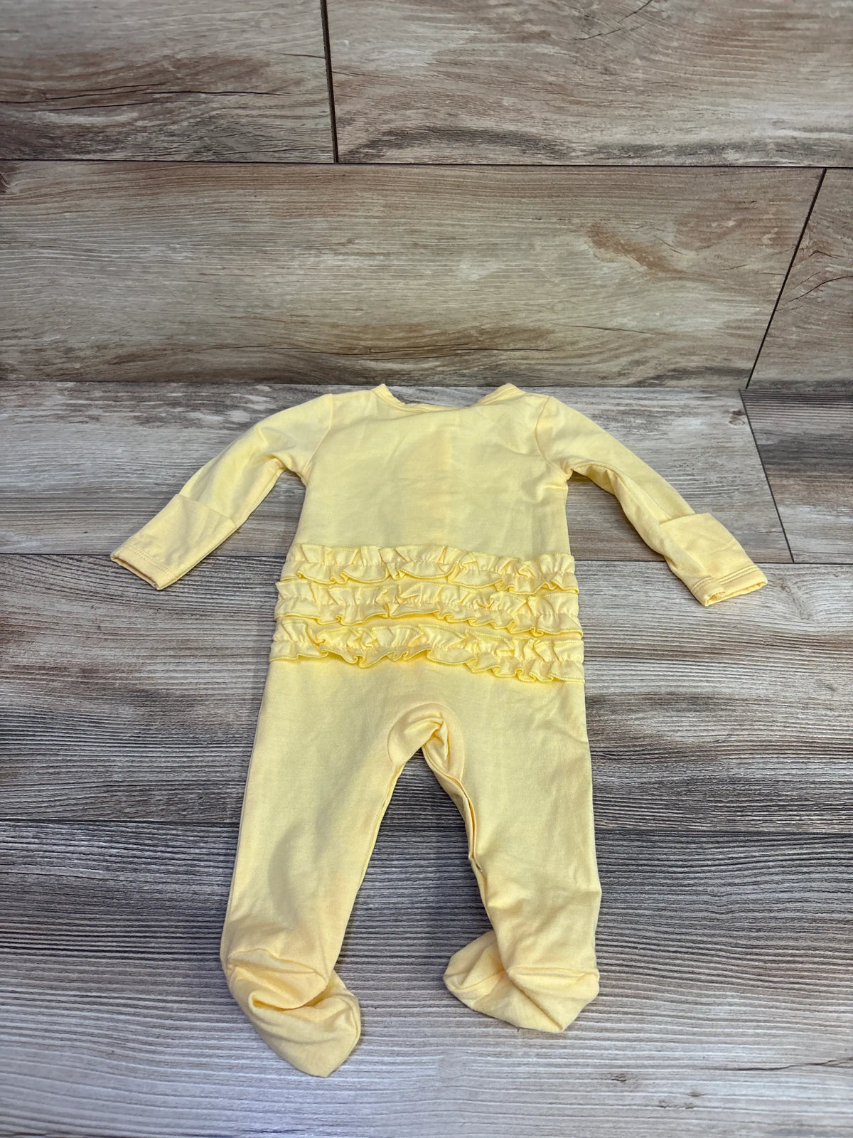 Starting Out Ruffle Snap Sleeper Yellow sz Newborn
