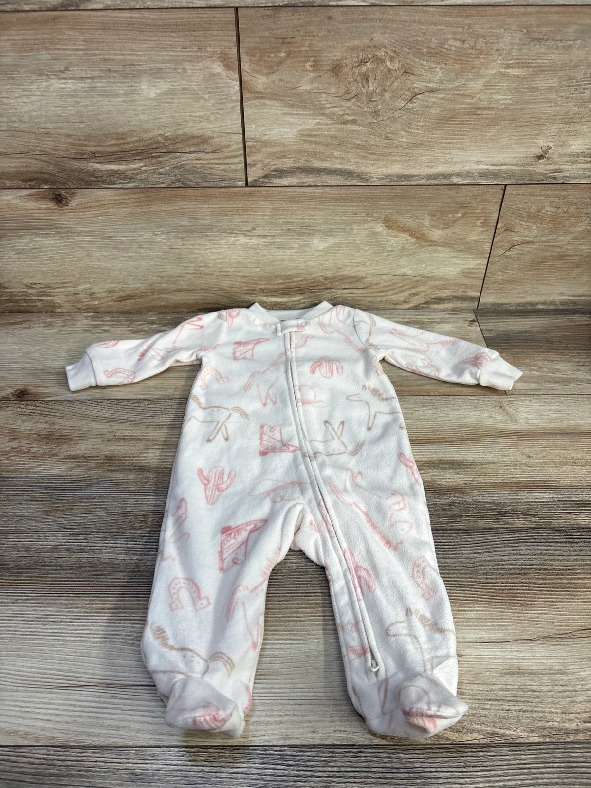 Carter's Blanket Sleeper Ivory sz 6m