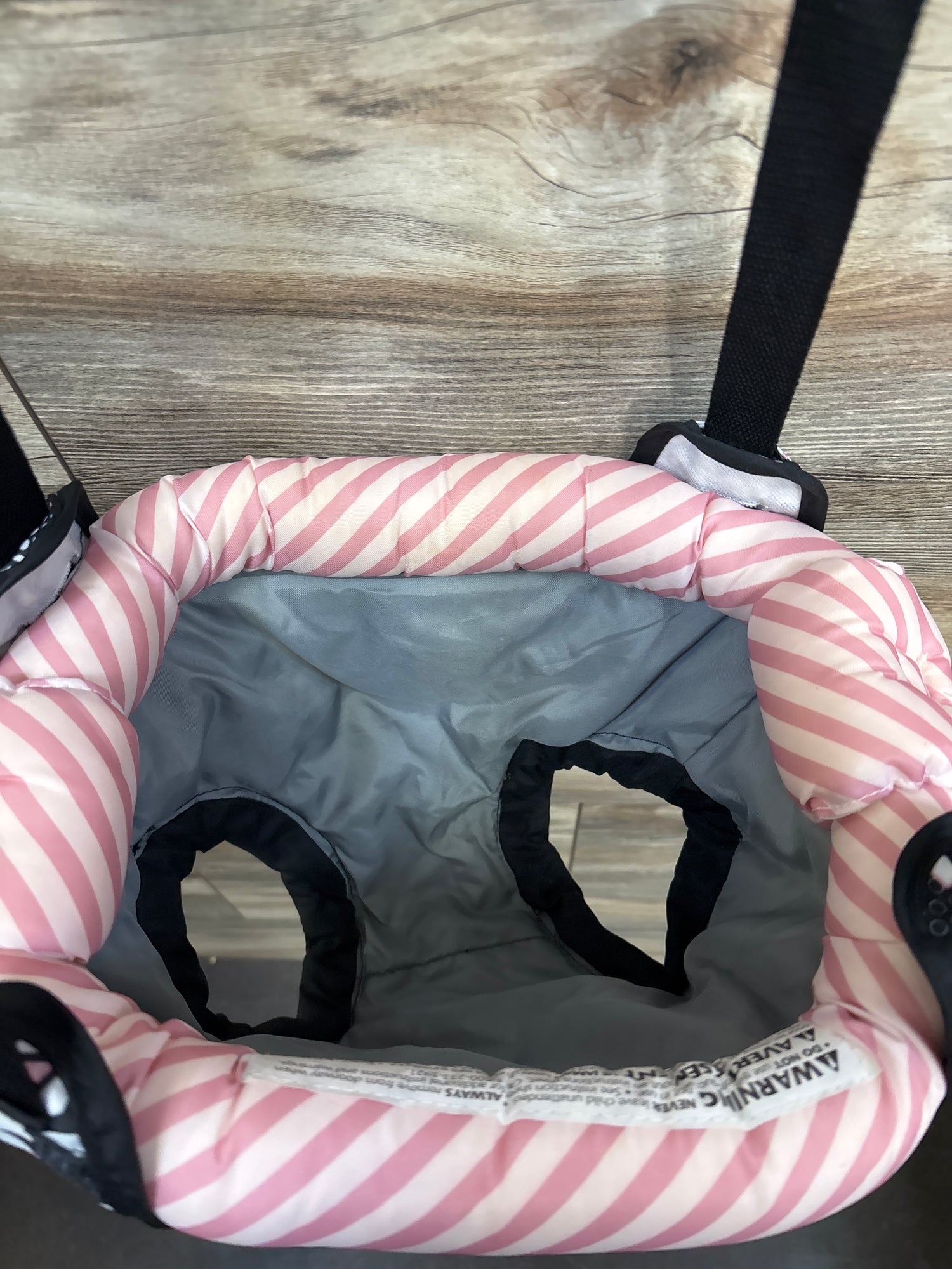 Evenflo Exersaucer Door Jumper - Pink Star Power