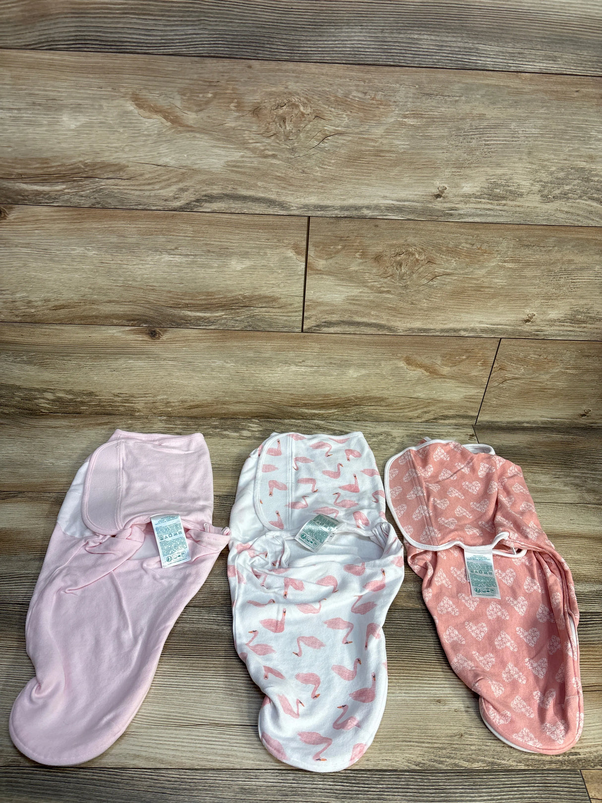 aden + anais Essentials Easy Swaddle Wraps 3pk in Briar Rose sz 0-3m
