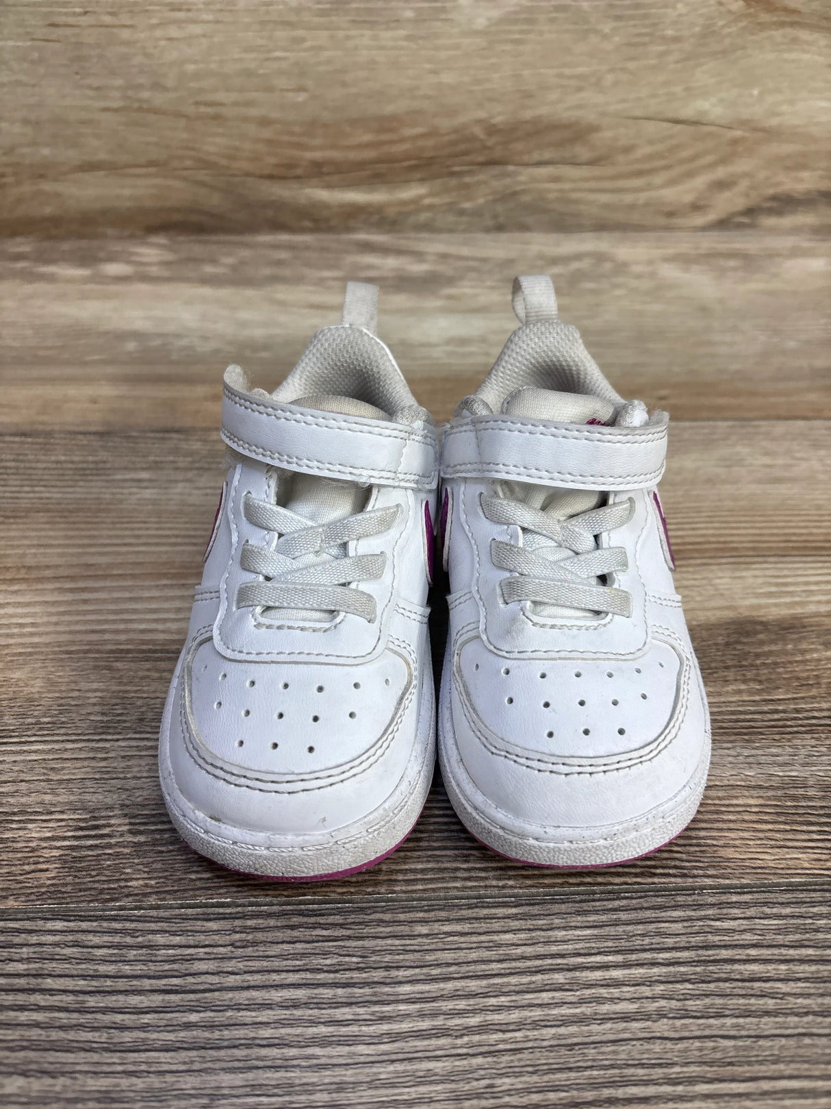 Nike Court Borough Low Recraft TD 'White Hot Fuchsia' sz 6c