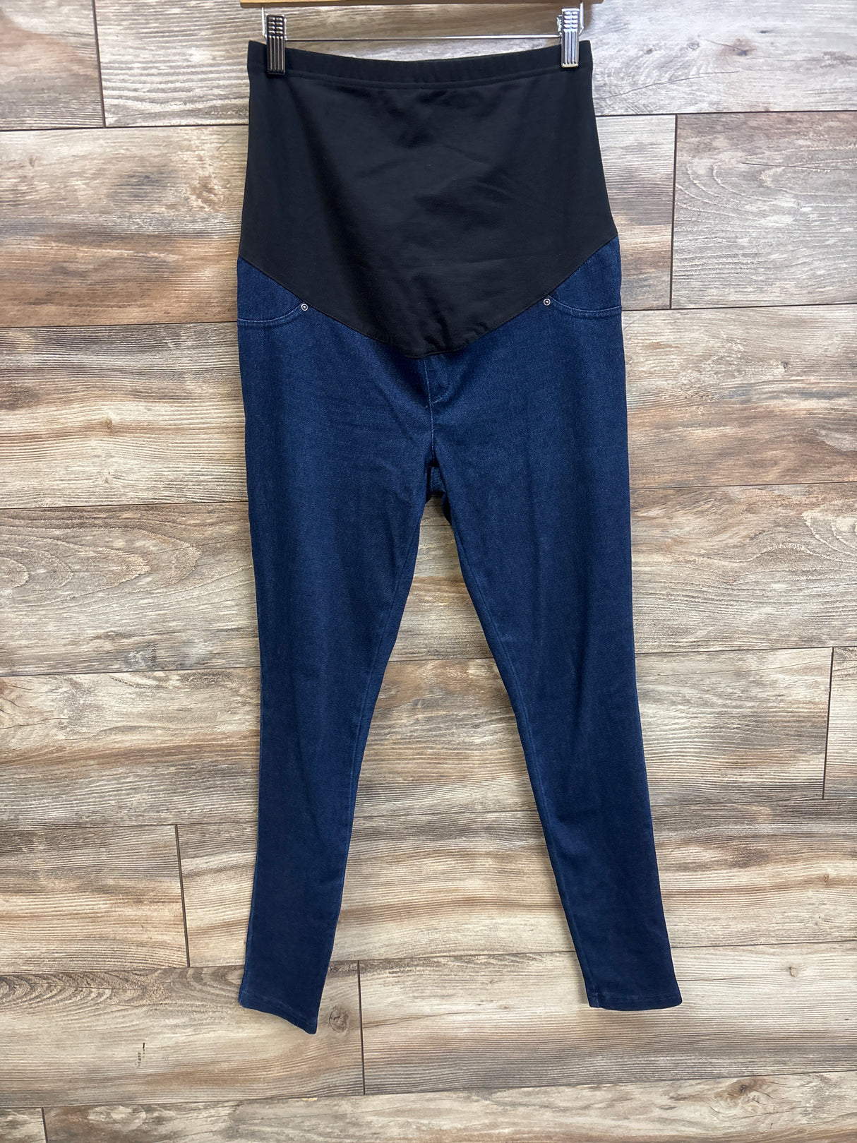 Time & Tru Maternity Full Panel Jeggings Blue sz Small (4-6)