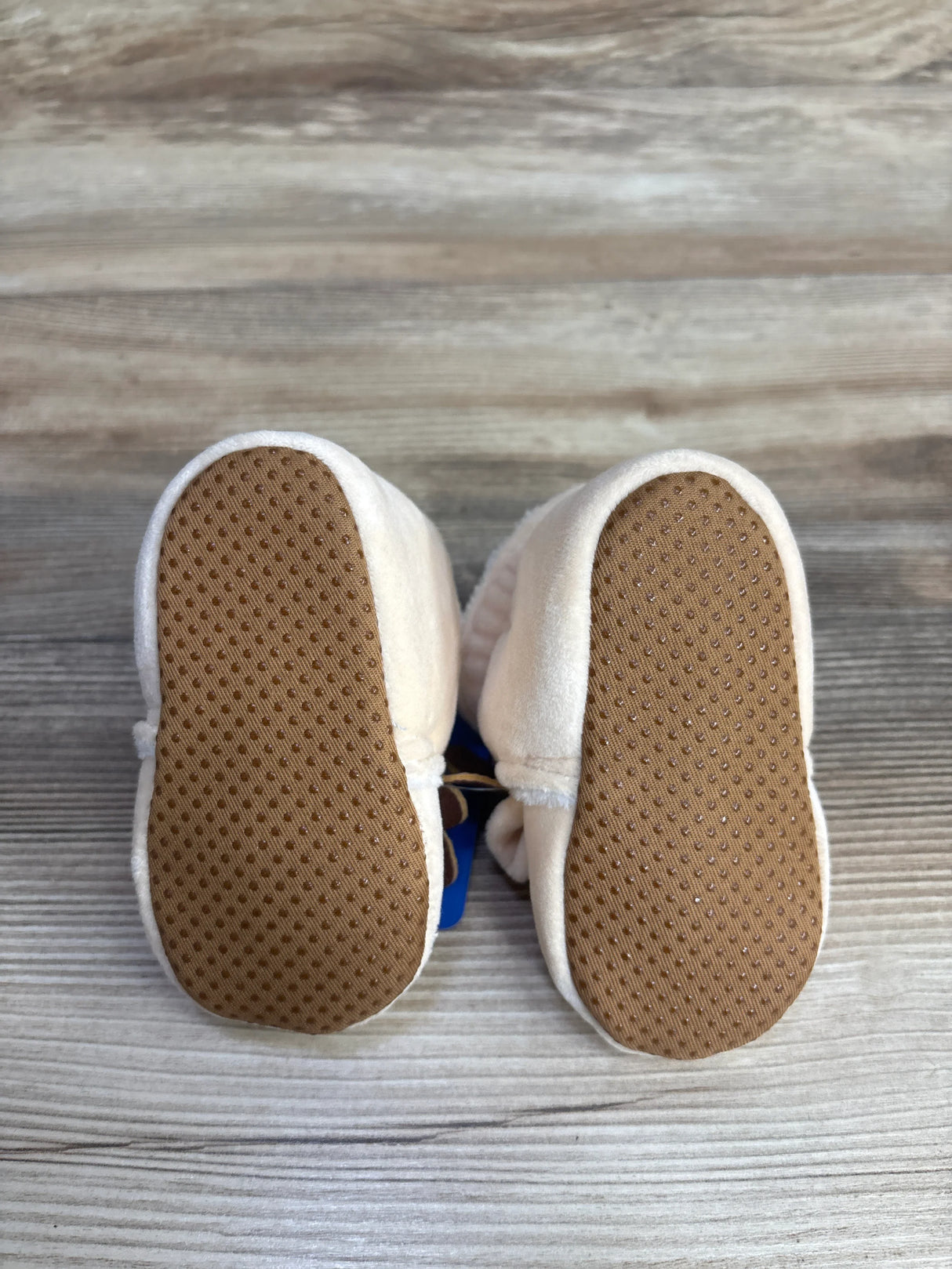 NEW Valen Sina Reindeer Soft Sole Cotton Shoes Beige sz 3c