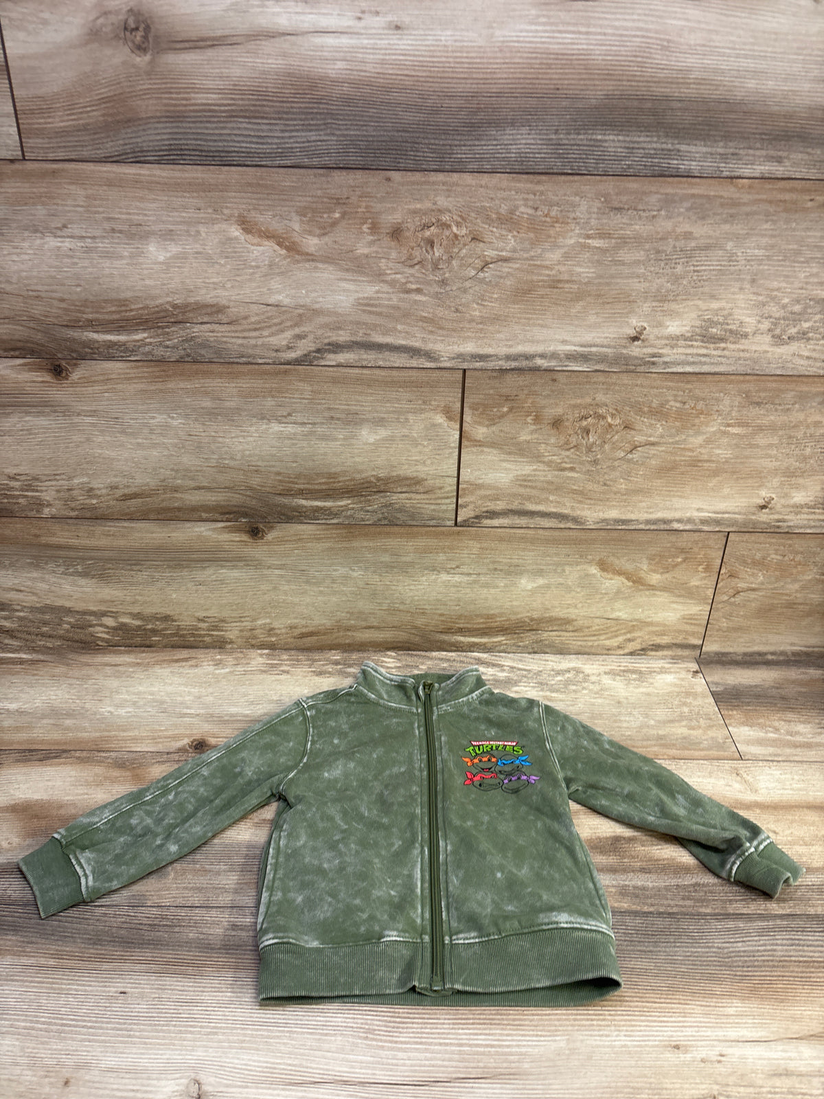 Nickelodeon Teenage Mutant Ninja Turtles Jacket Green sz 3T