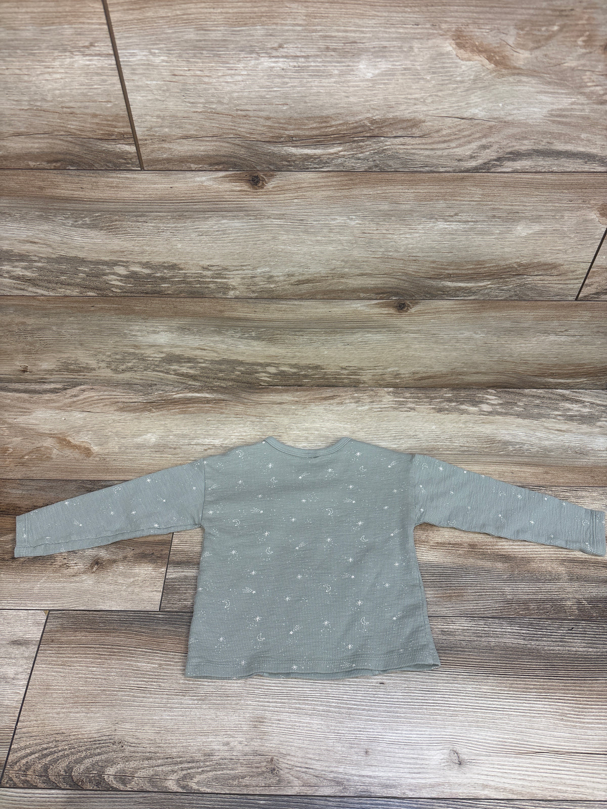 Modern Moments Long Sleeve Ribbed Shirt Green sz 24m