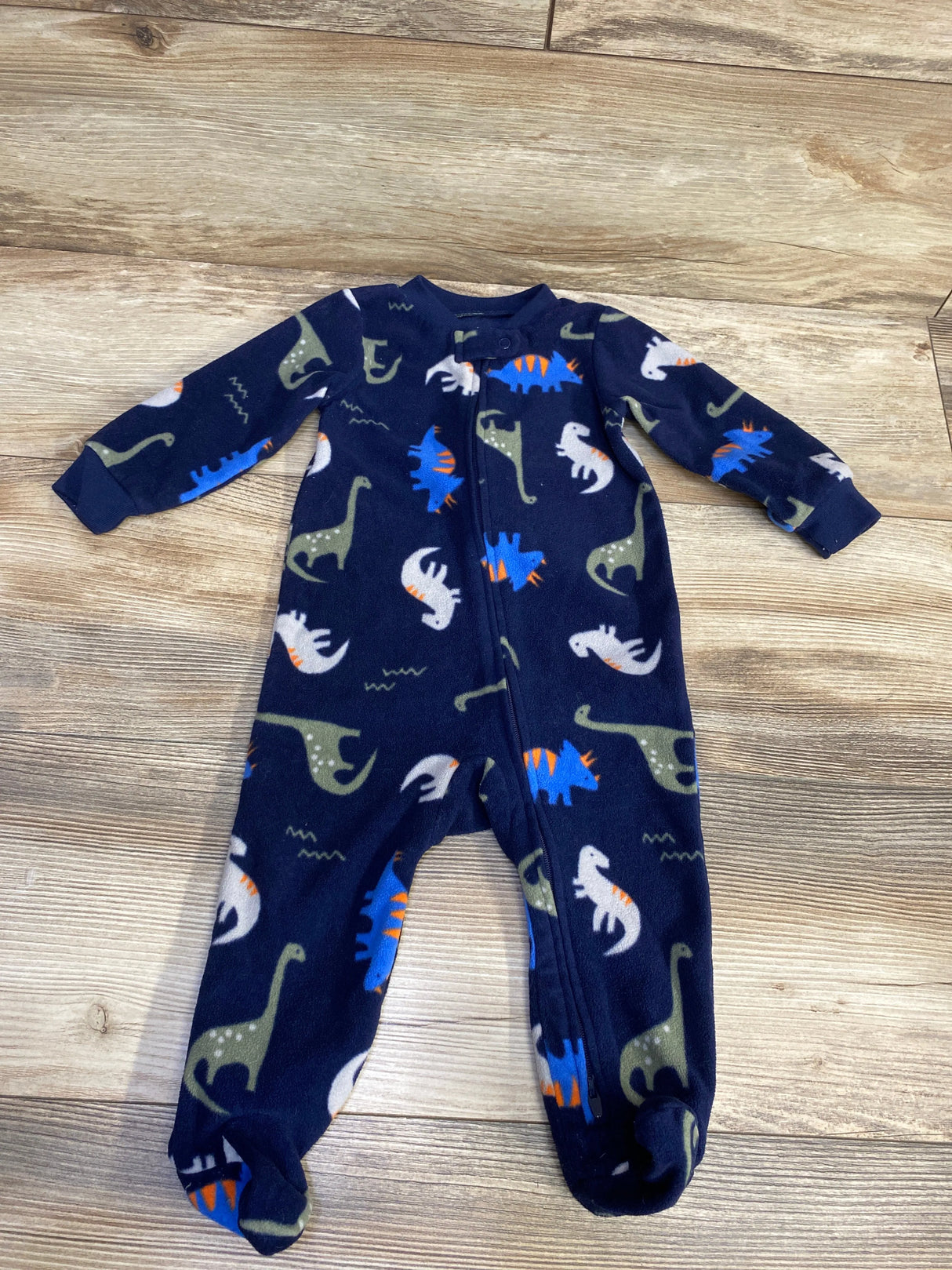 Simple Joys Dino Blanket Sleeper Navy sz 6-9m - Me n Mommy To Be