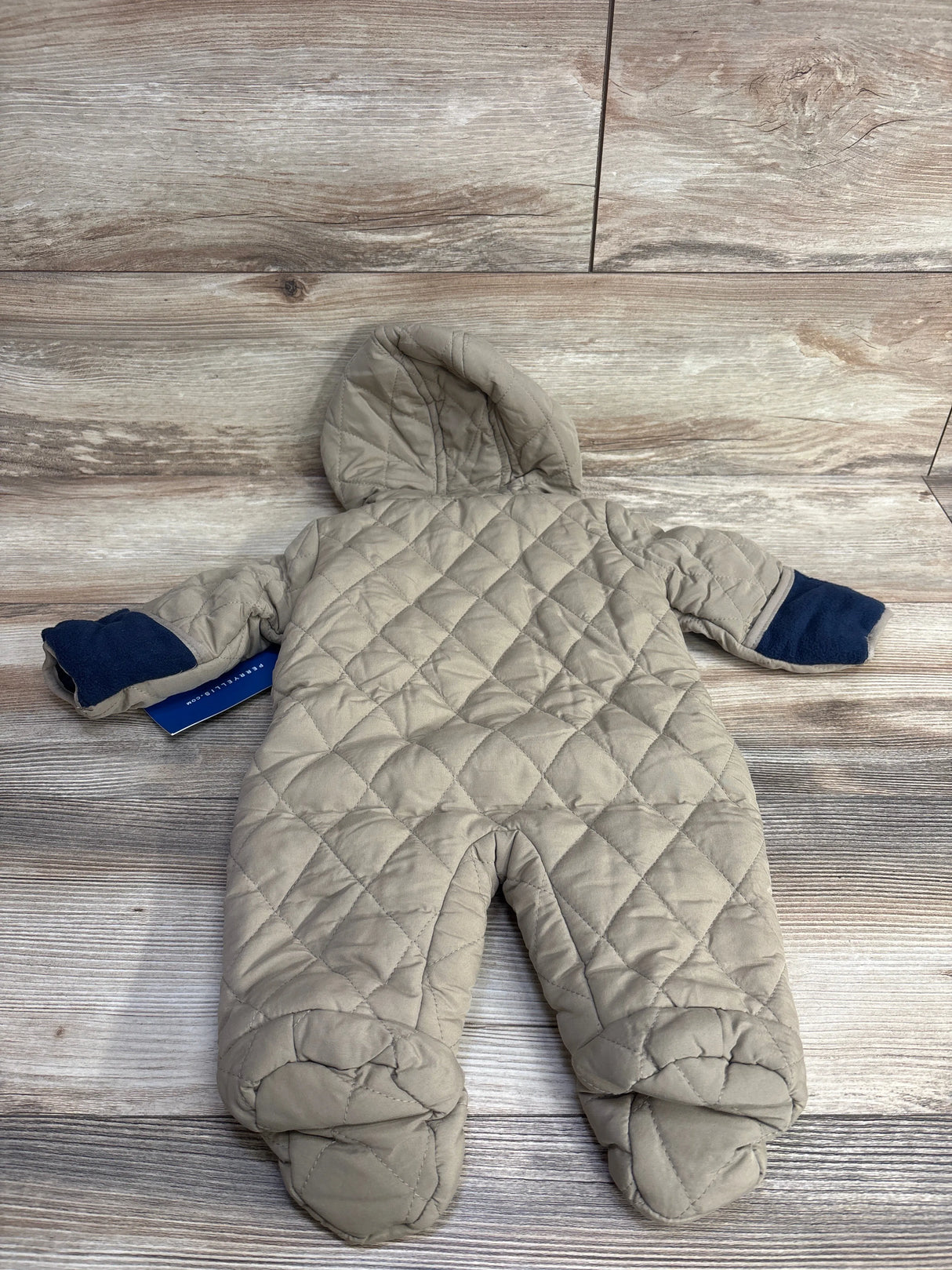 NEW Perry Ellis Baby Boys' Pram Tan sz 0-3m