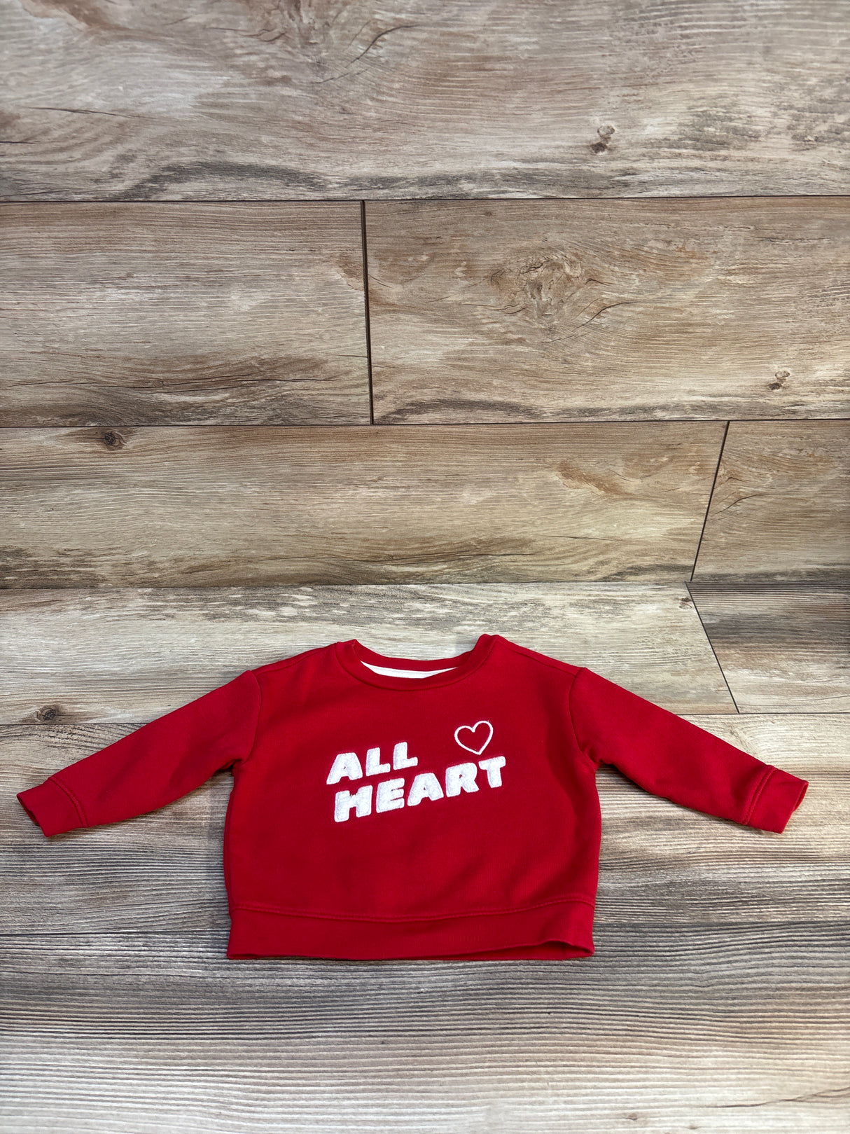 Old Navy All Heart Sweatshirt Red 6-12m