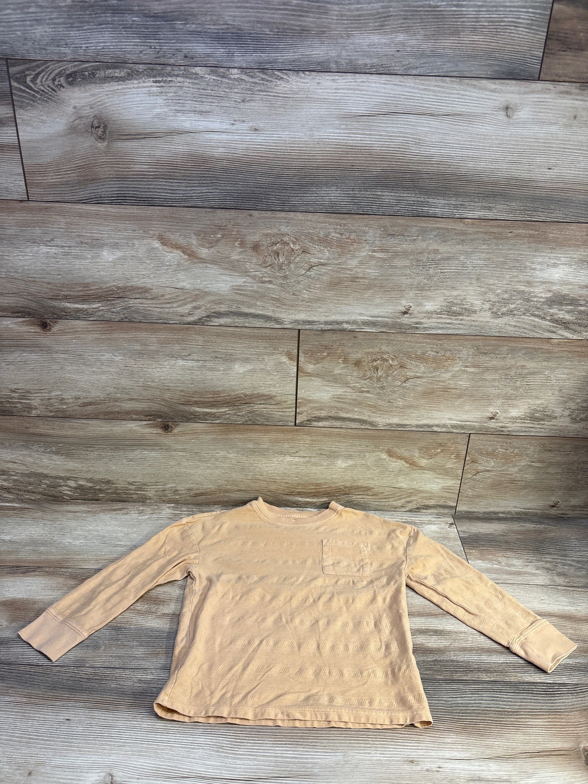 Cat & Jack Long Sleeve Shirt Orange sz 4/5T