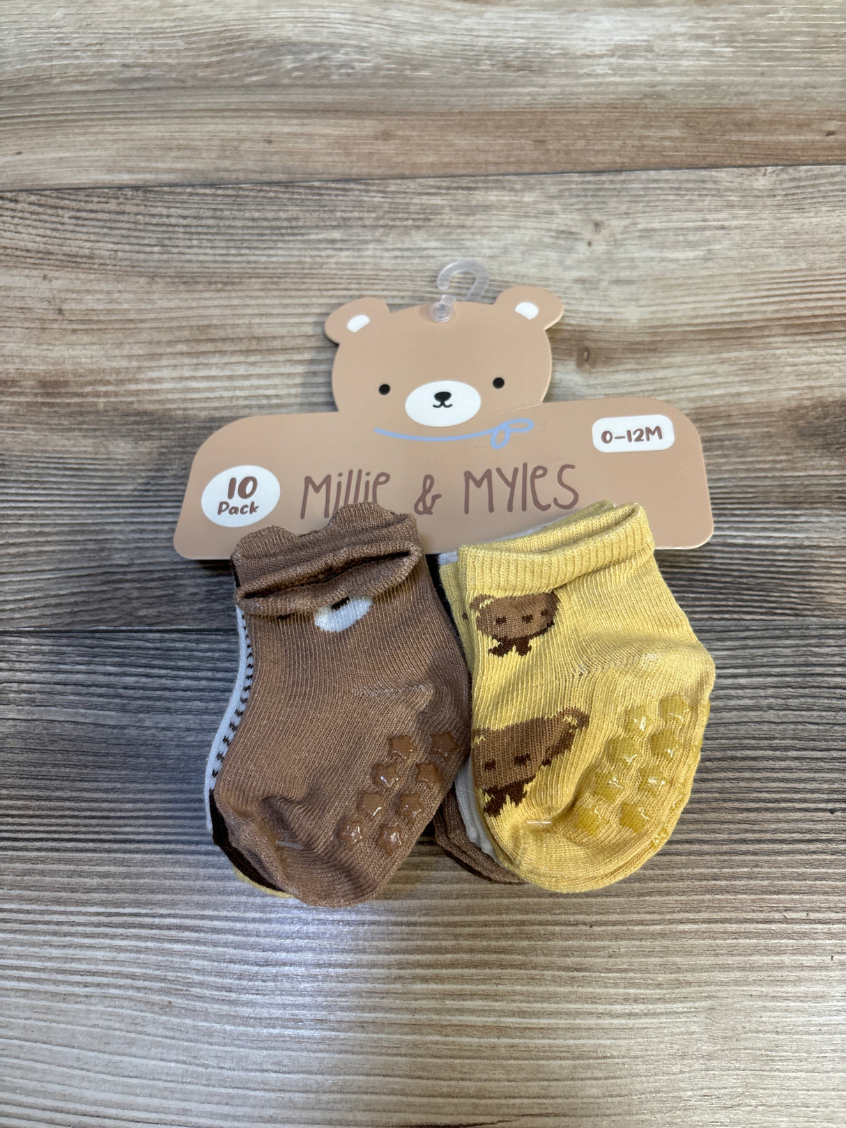 NEW Millie & Myles 10pk Socks sz 0-12m