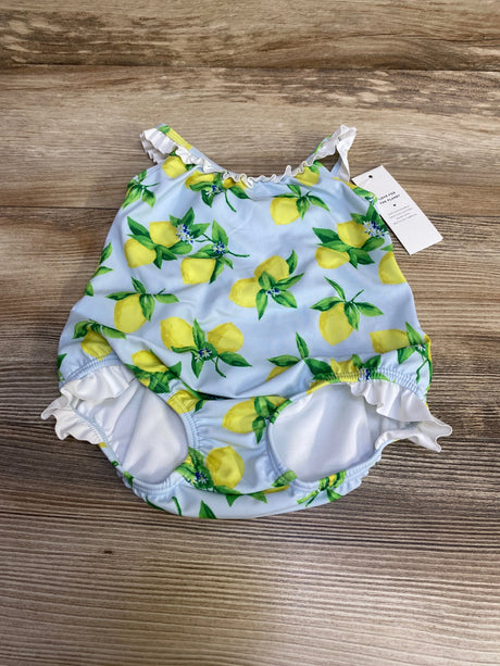 NEW Janie and Jack Lemon Swimsuit Blue sz 12-18m - Me n Mommy To Be