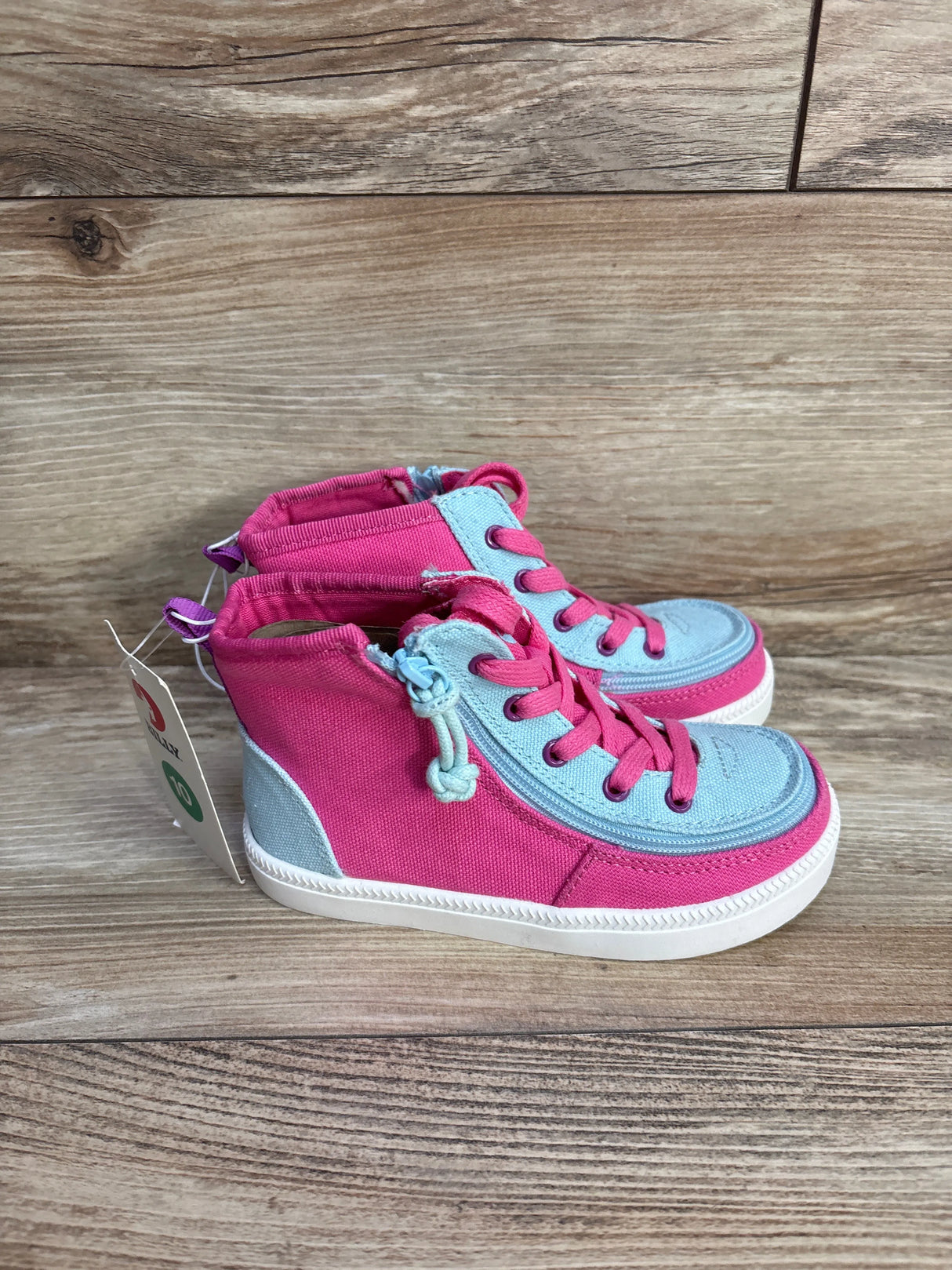 NEW BILLY Haring Pink Sneakers sz 10c - Me n Mommy To Be