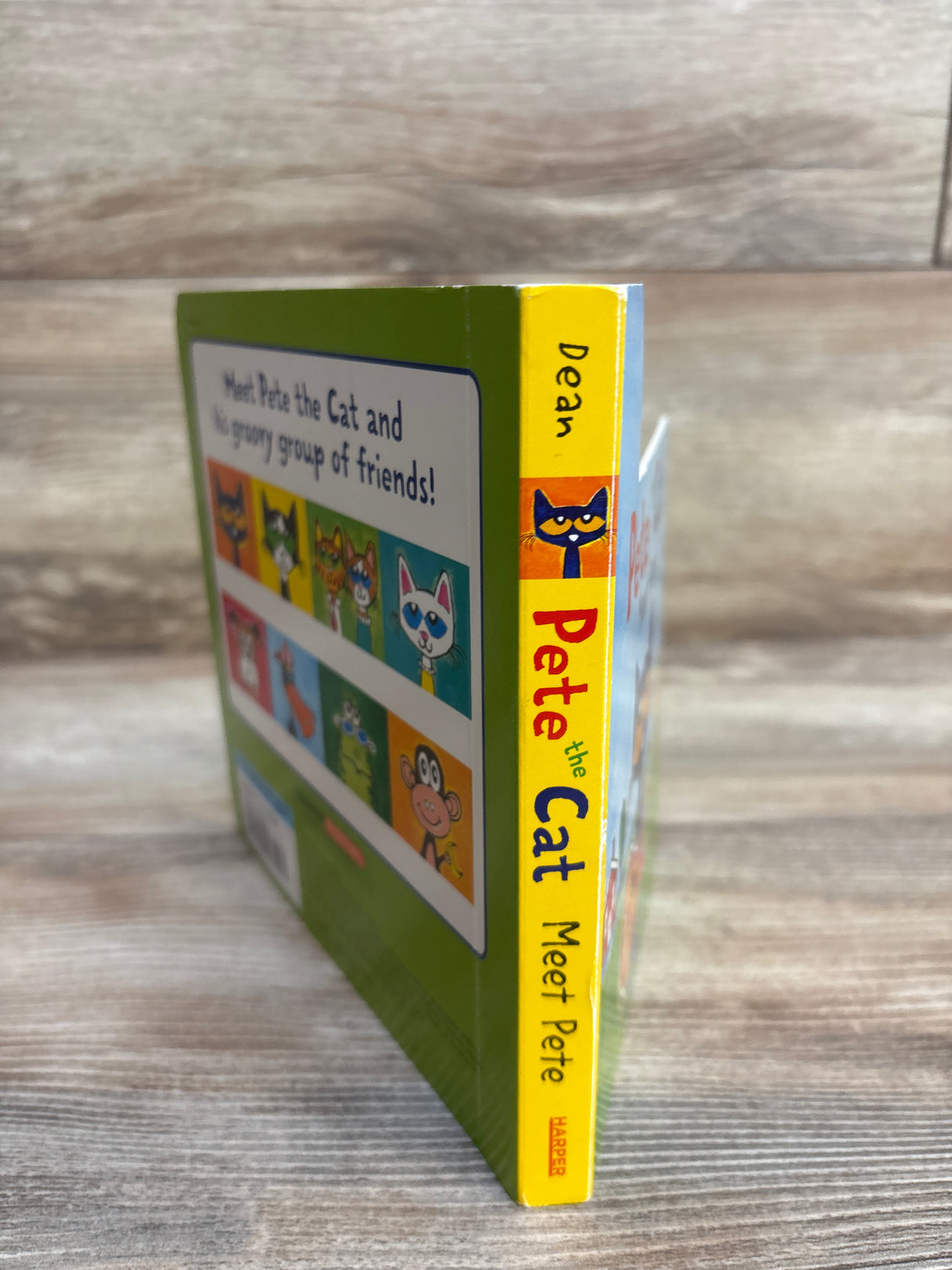 Pete the Cat Meet Pete Tabbed Board Book