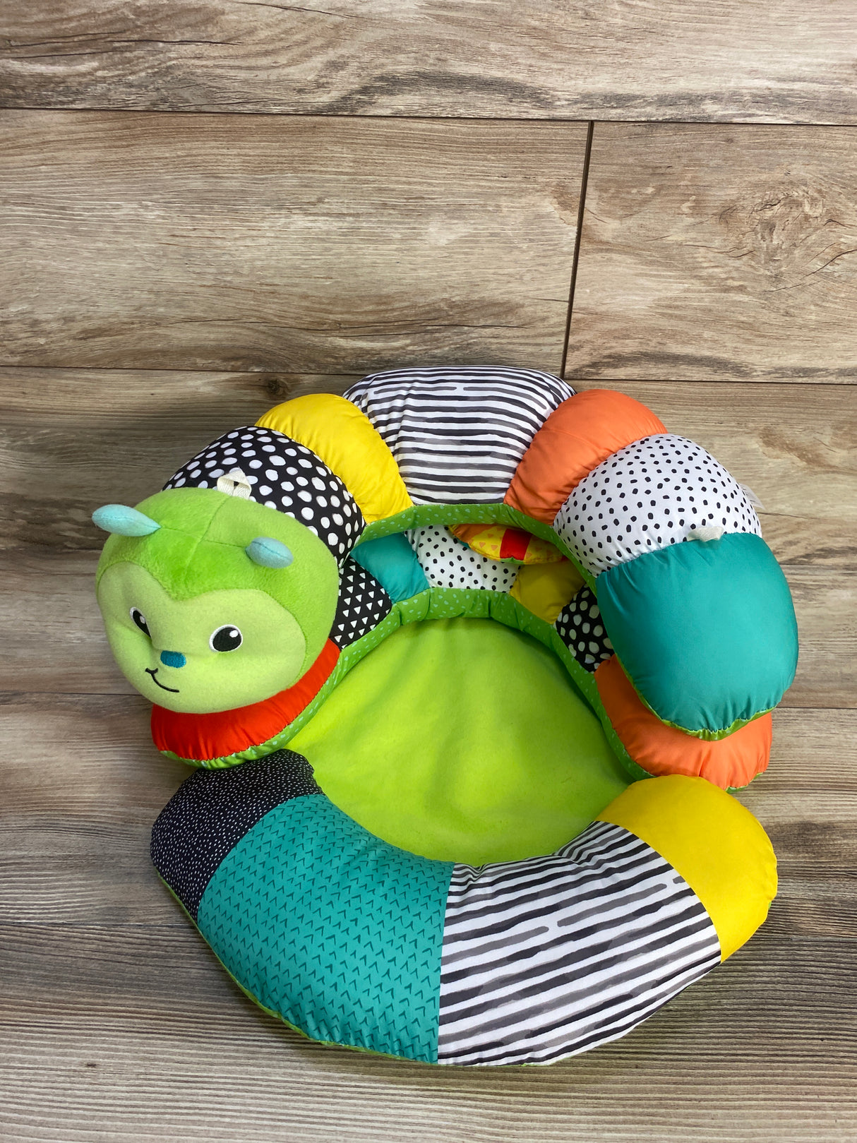 Infantino Prop-A-Pillar Tummy Time & Seated Support, Caterpillar