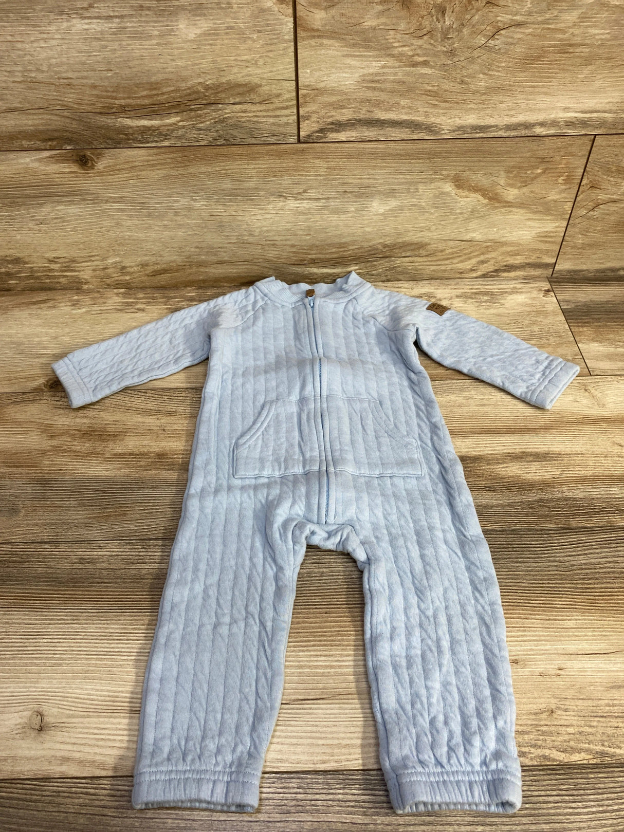 Carter's Zip Coverall Blue sz 12m