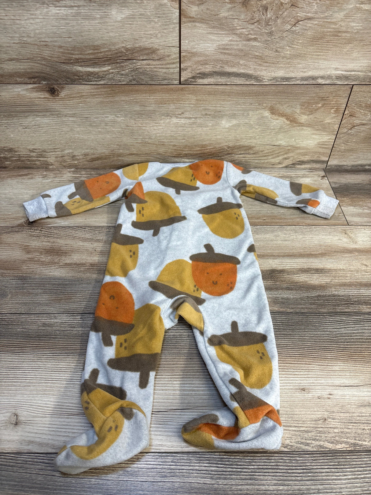 Carter's Eggcorn Blanket Sleeper Grey sz 9m