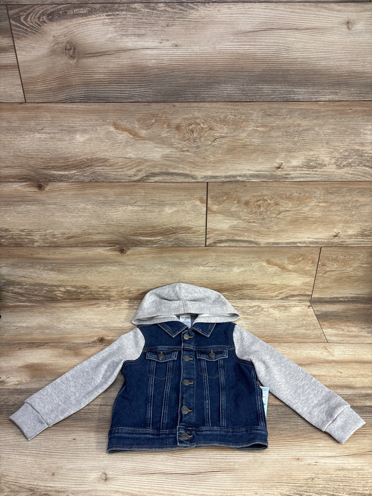 NEW Okie Dokie Baby Boys Lightweight Shirt Jacket Blue sz 4T