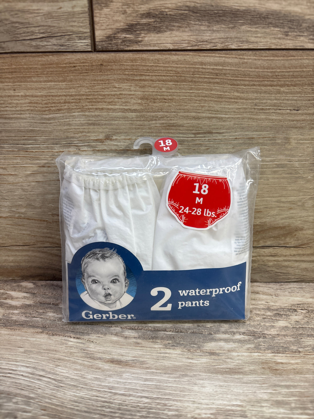 NEW Gerber 2pk Waterproof Pants sz 18m