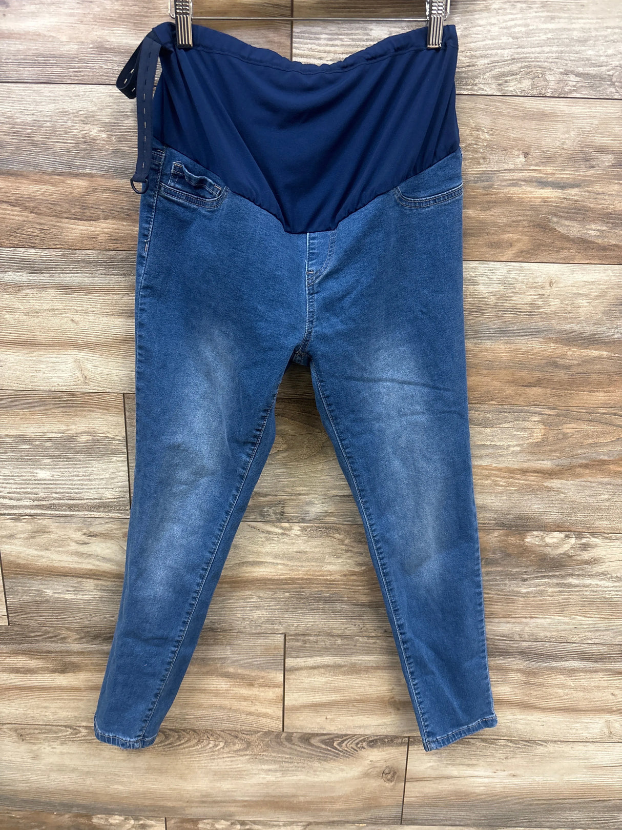 Full Panel Denim Maternity Jeans Light Blue sz Large