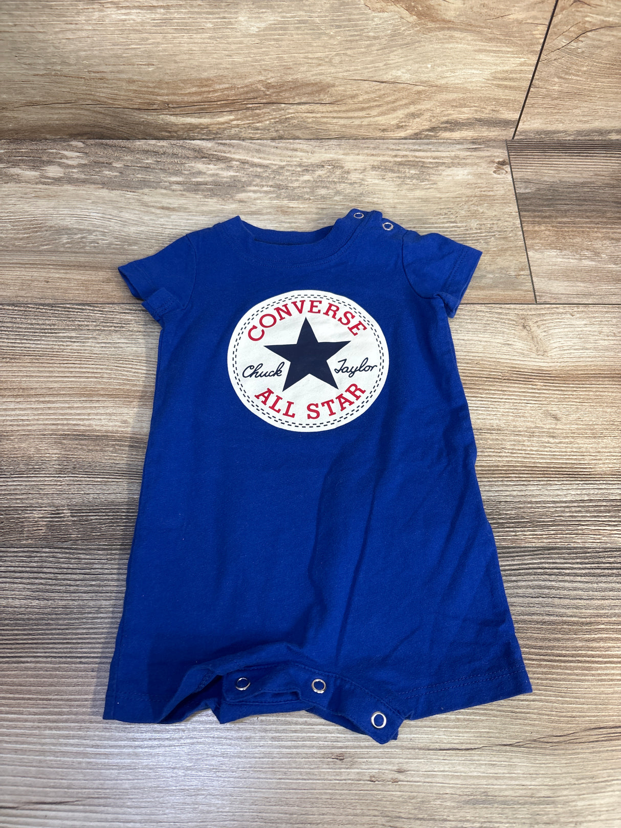 Converse Chuck Taylor All Star Shortie Romper Blue sz 3m