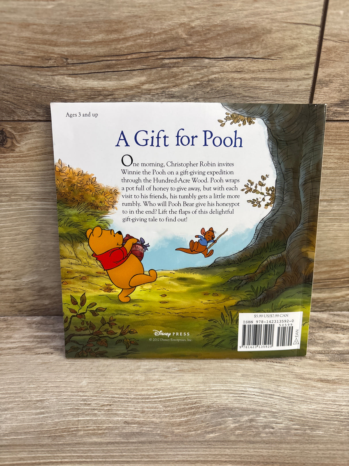 Disney Winnie the Pooh: A Gift For Pooh Paperback Book