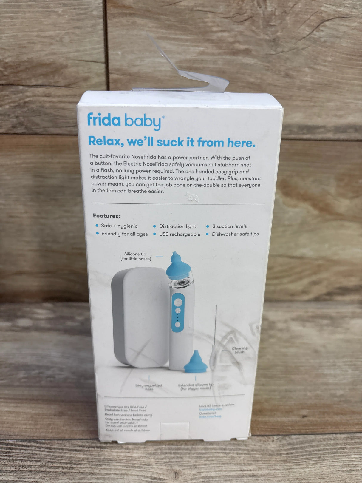 NEW FridaBaby Electric NoseFrida Nasal Aspirator