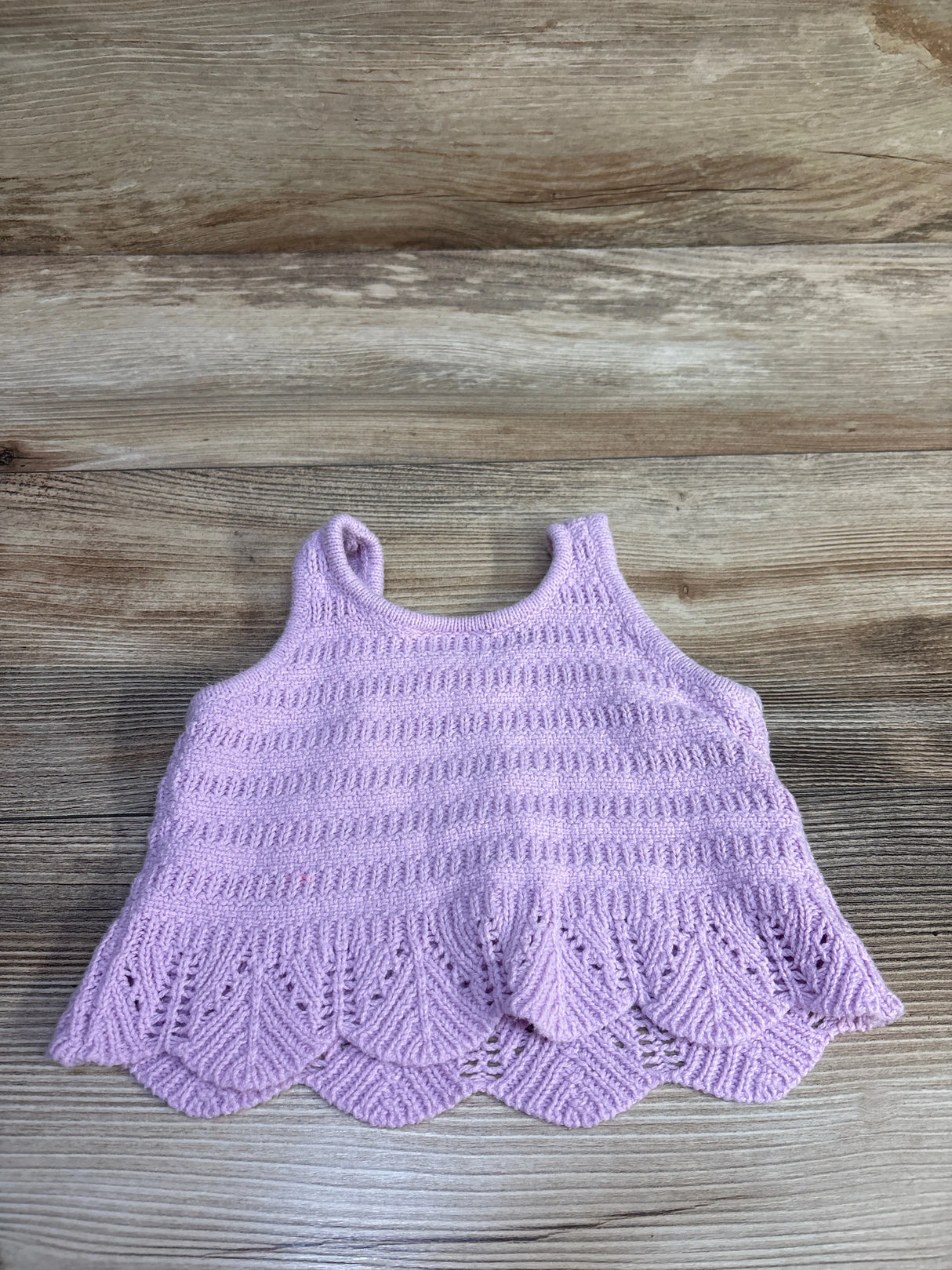 Jumping Beans x Disney Stitch Knit Tank Top Purple sz 12m