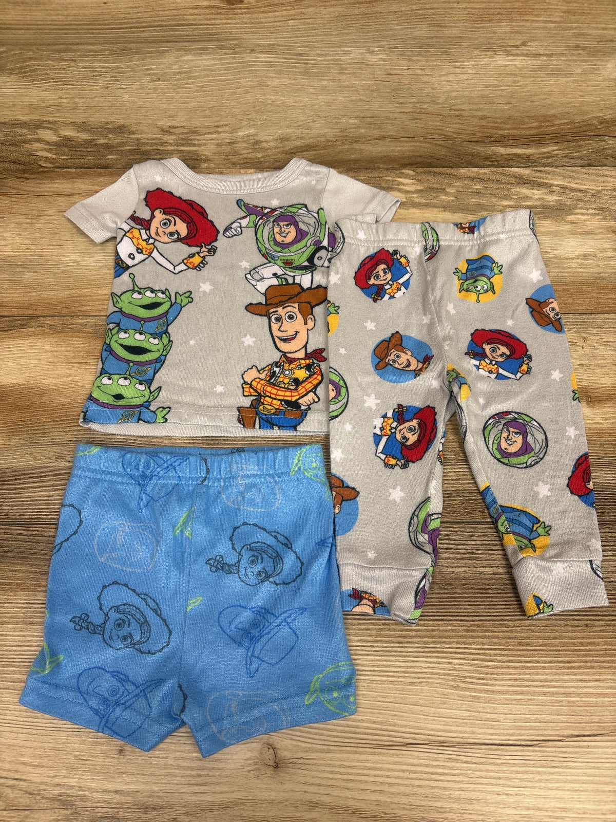 Disney Pixar Toy Story 2pc Pajama Set Grey sz 12m