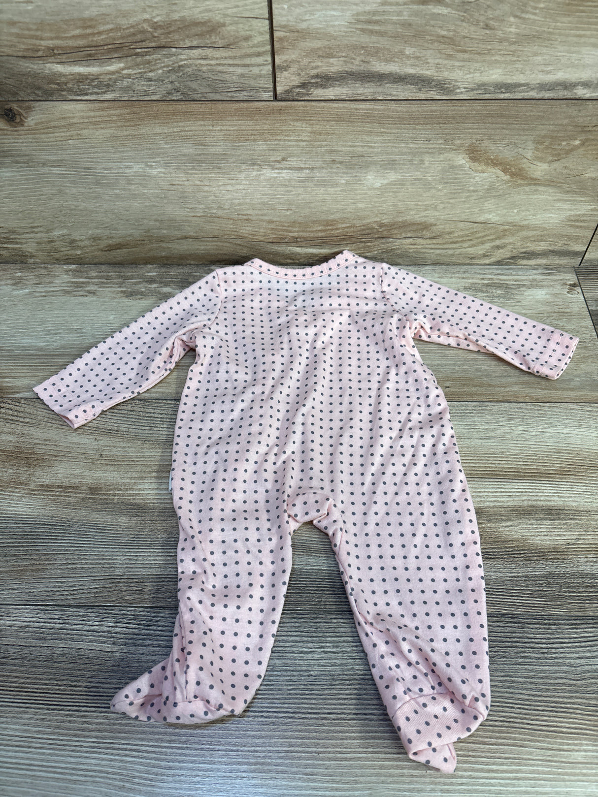 Shein Strawberry Applique Snap Sleeper Pink sz 1-3m