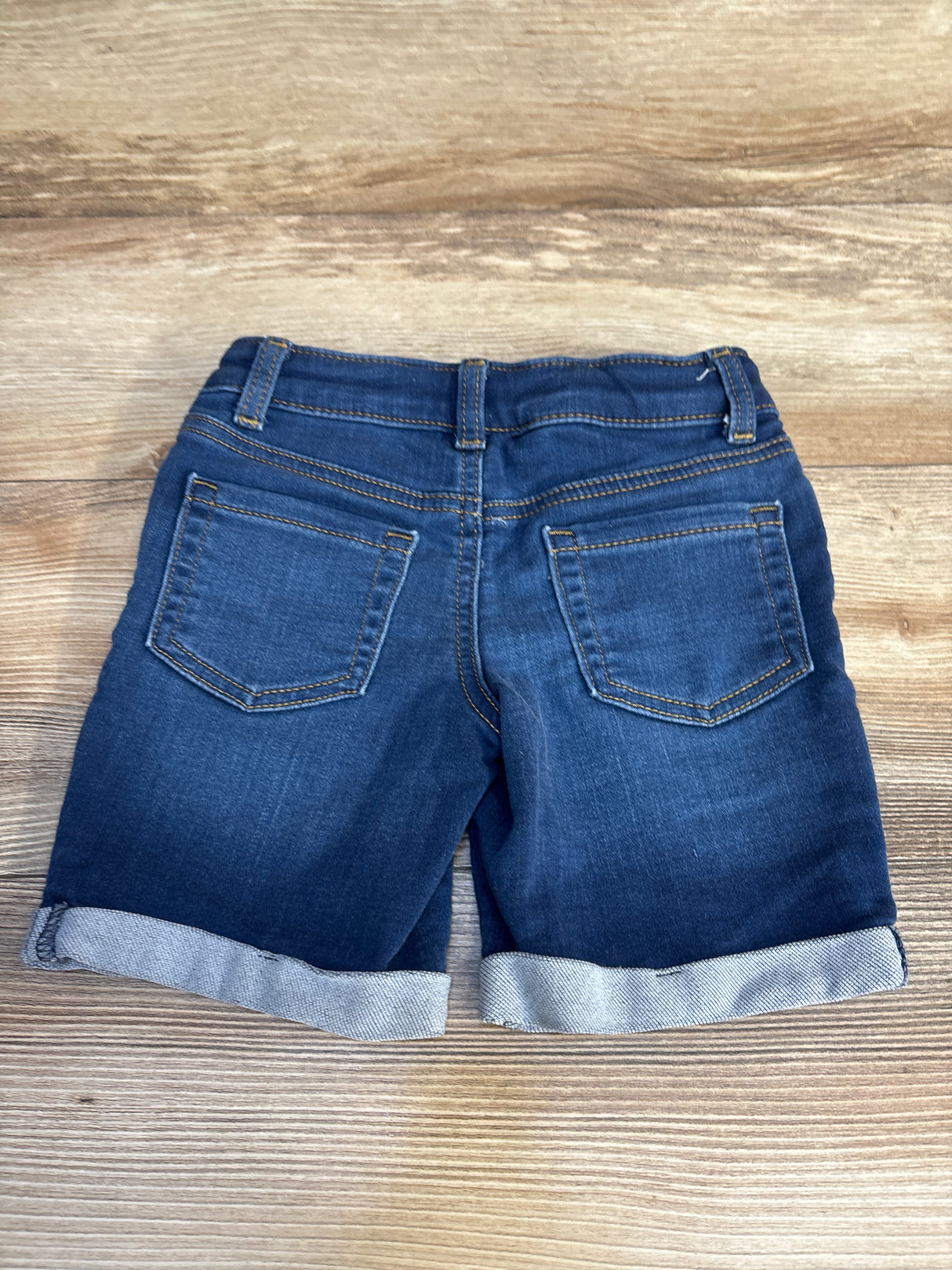 Cat & Jack Super Stretch Denim Shorts Navy sz 4-5T