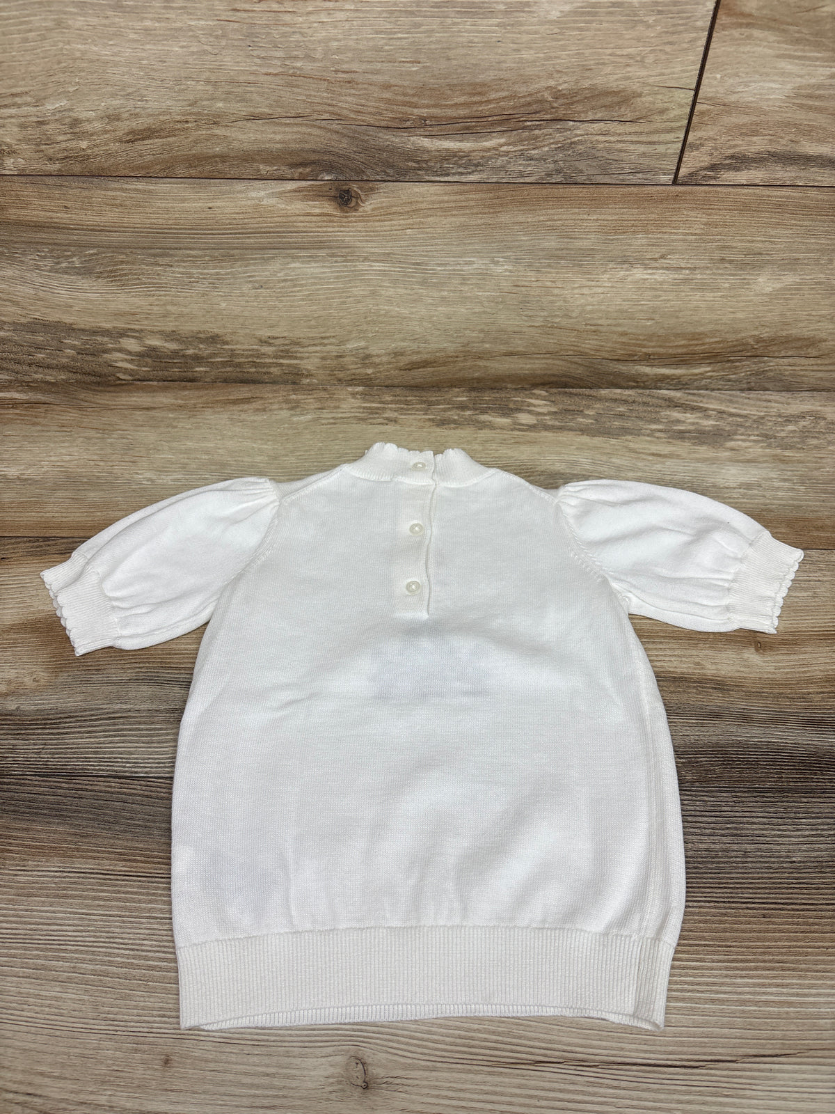 NEW Janie & Jack Eiffel Tower Sweater Top White sz 4T