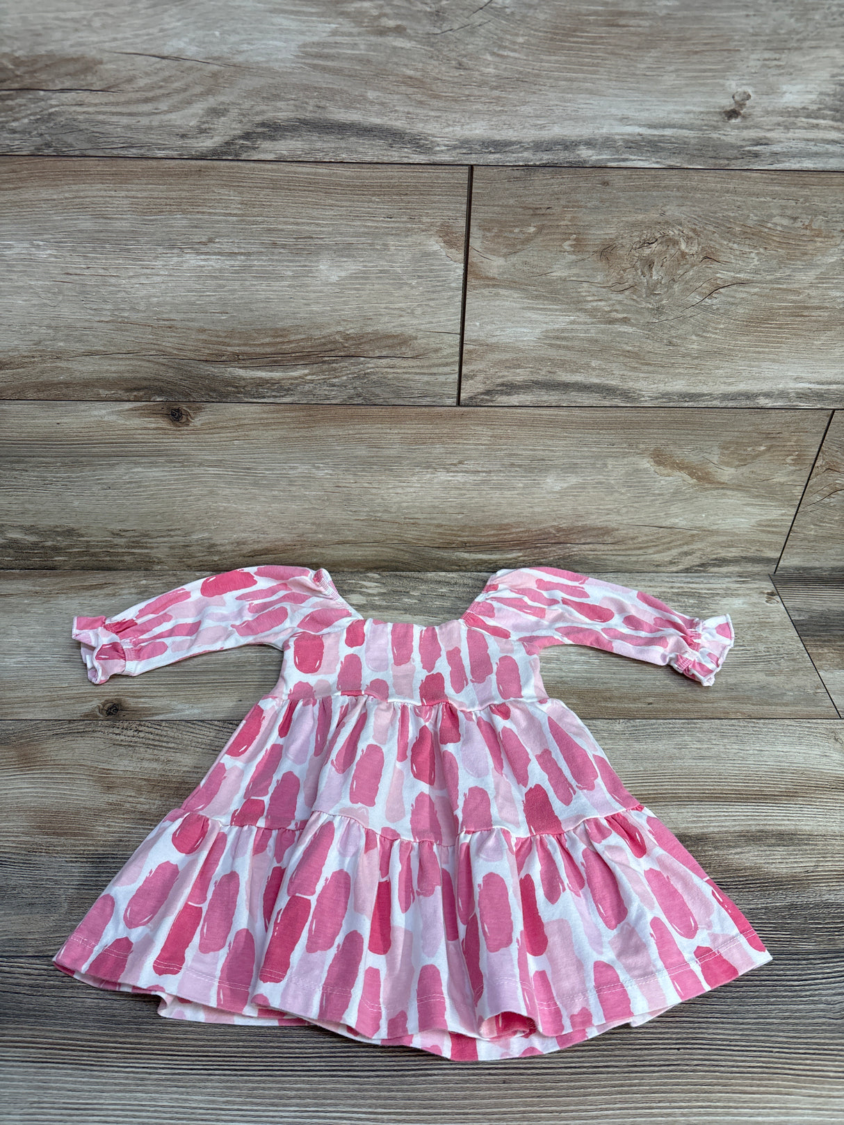 Monica + Andy Long Sleeve Dress Pink sz 6-12m
