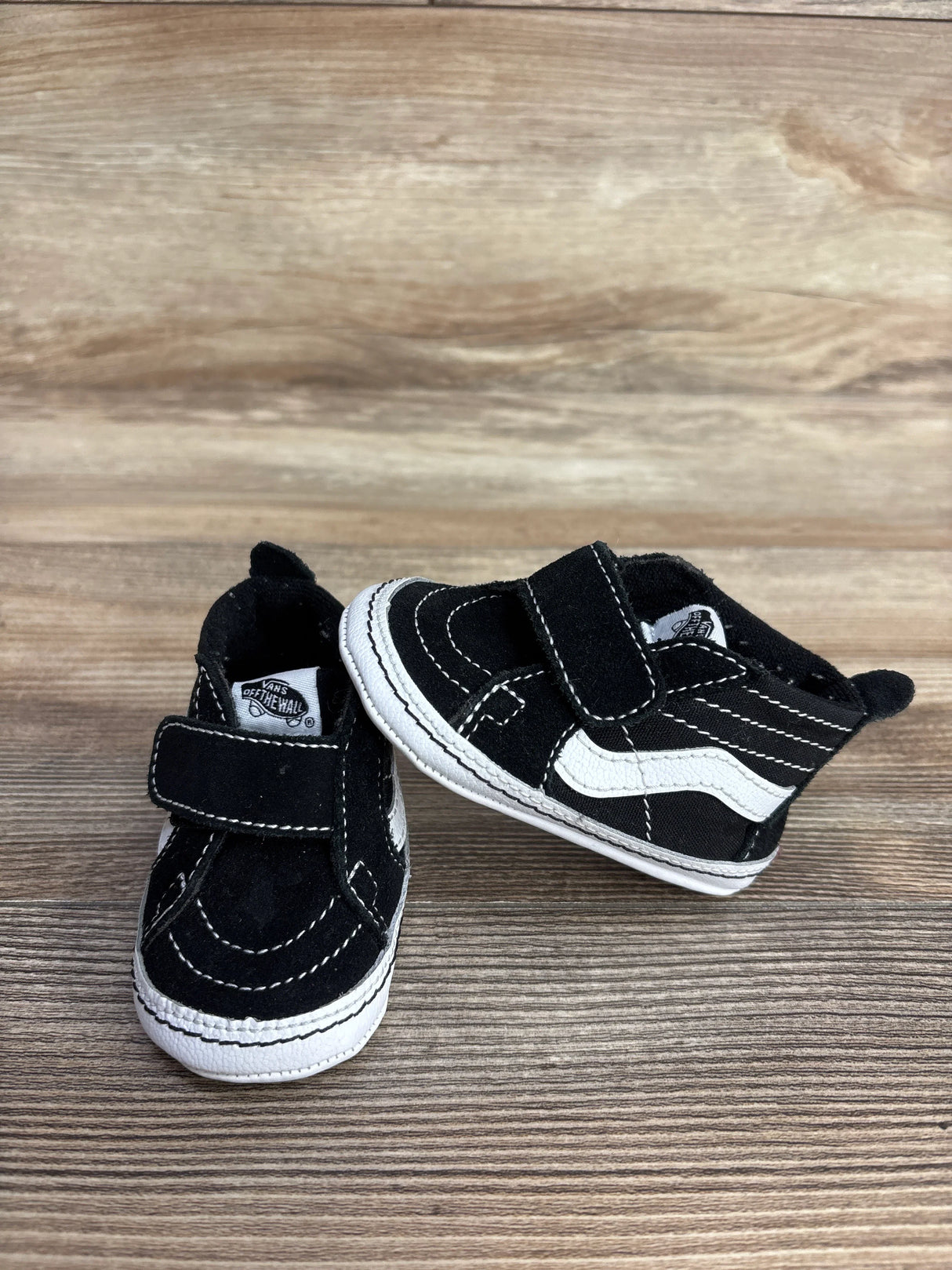 Vans Sk8-Hi Crib Sneakers Black sz 3c