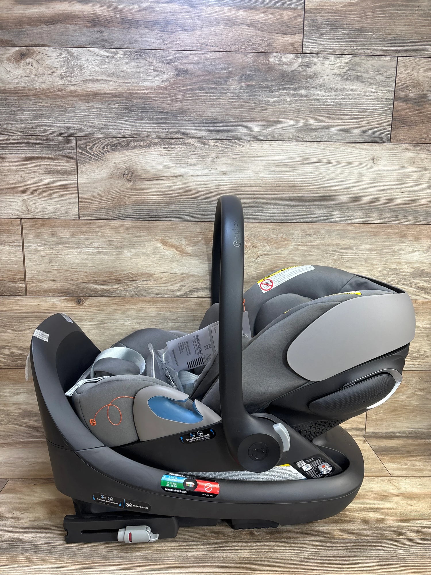 NEW Cybex Gold Cloud G Lux Infant Car Seat in Lava Grey 4-35lbs