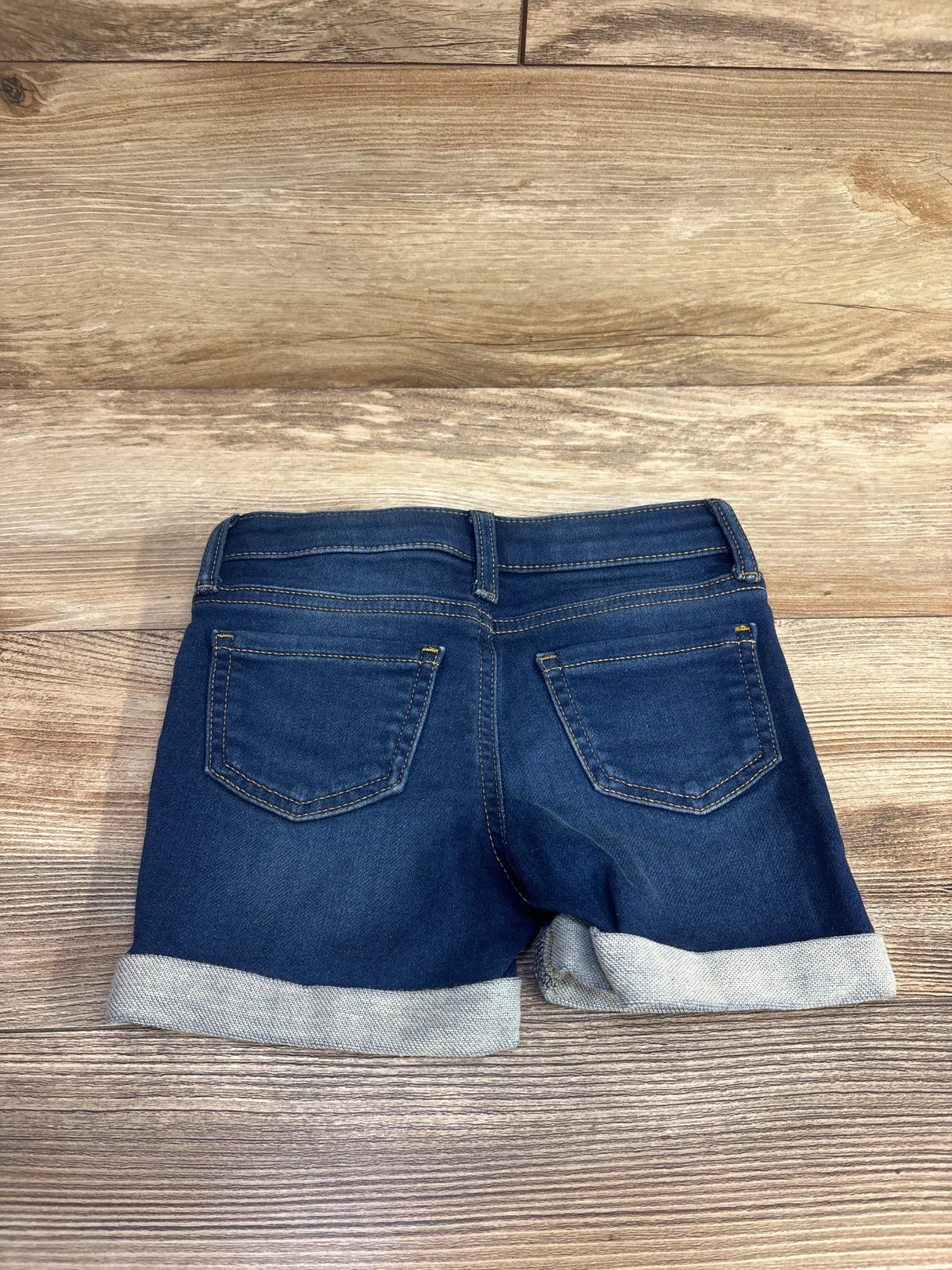 Jumping Beans Rolled Hem Denim Shorts Blue sz 4T - Me n Mommy To Be