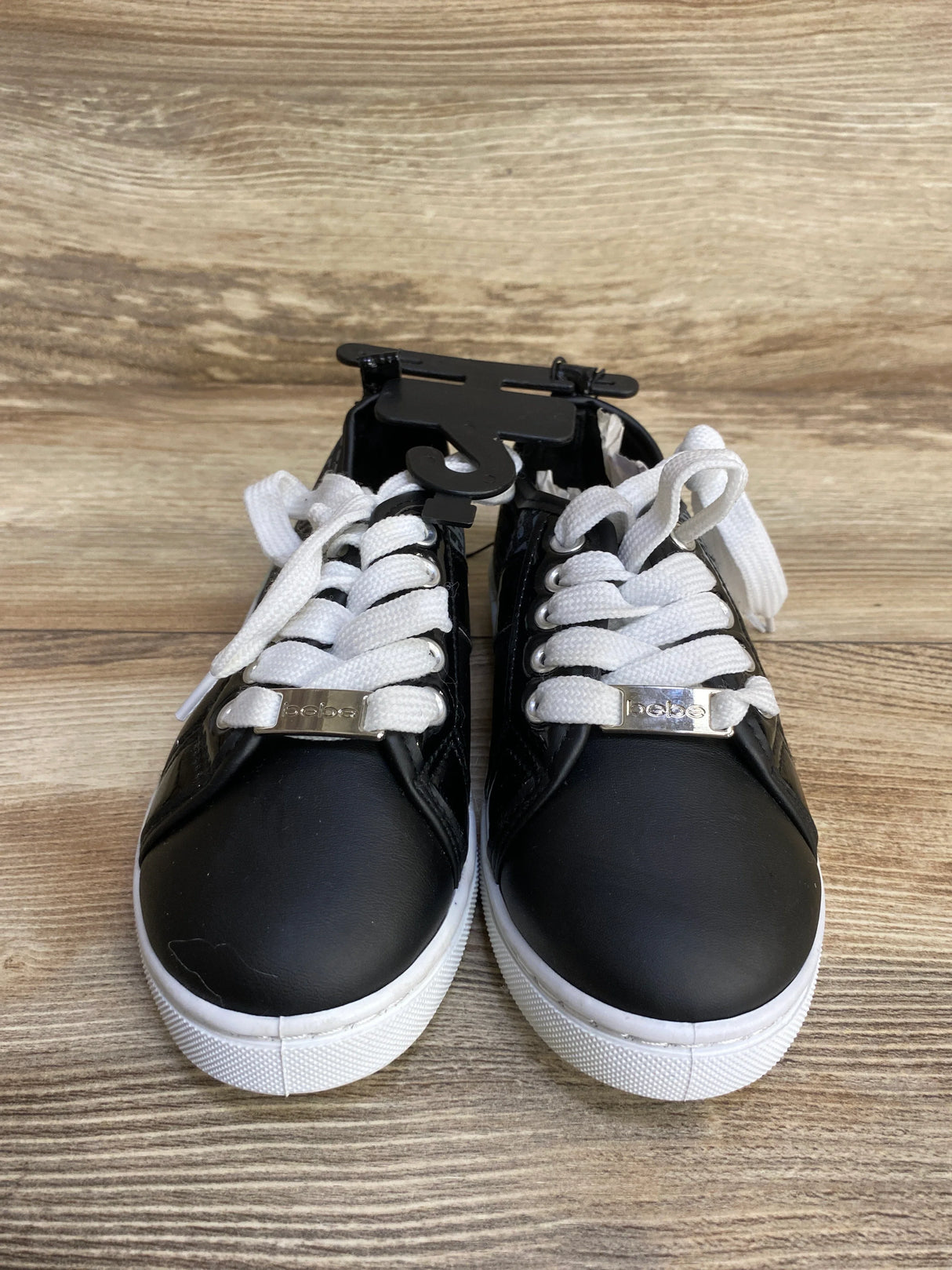 NEW Bebe Chiara Platform Sneakers, Black sz 12c
