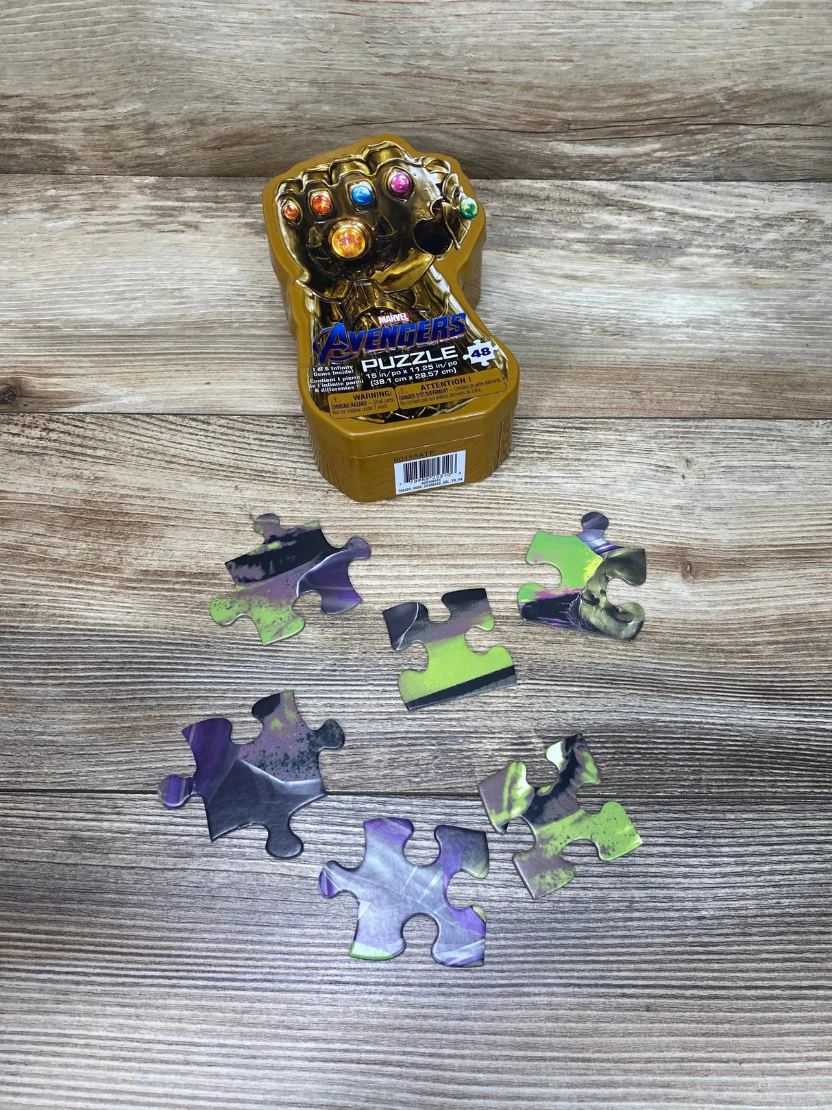 Cardinal 48pc Avengers - Gauntlet Tin - Me n Mommy To Be