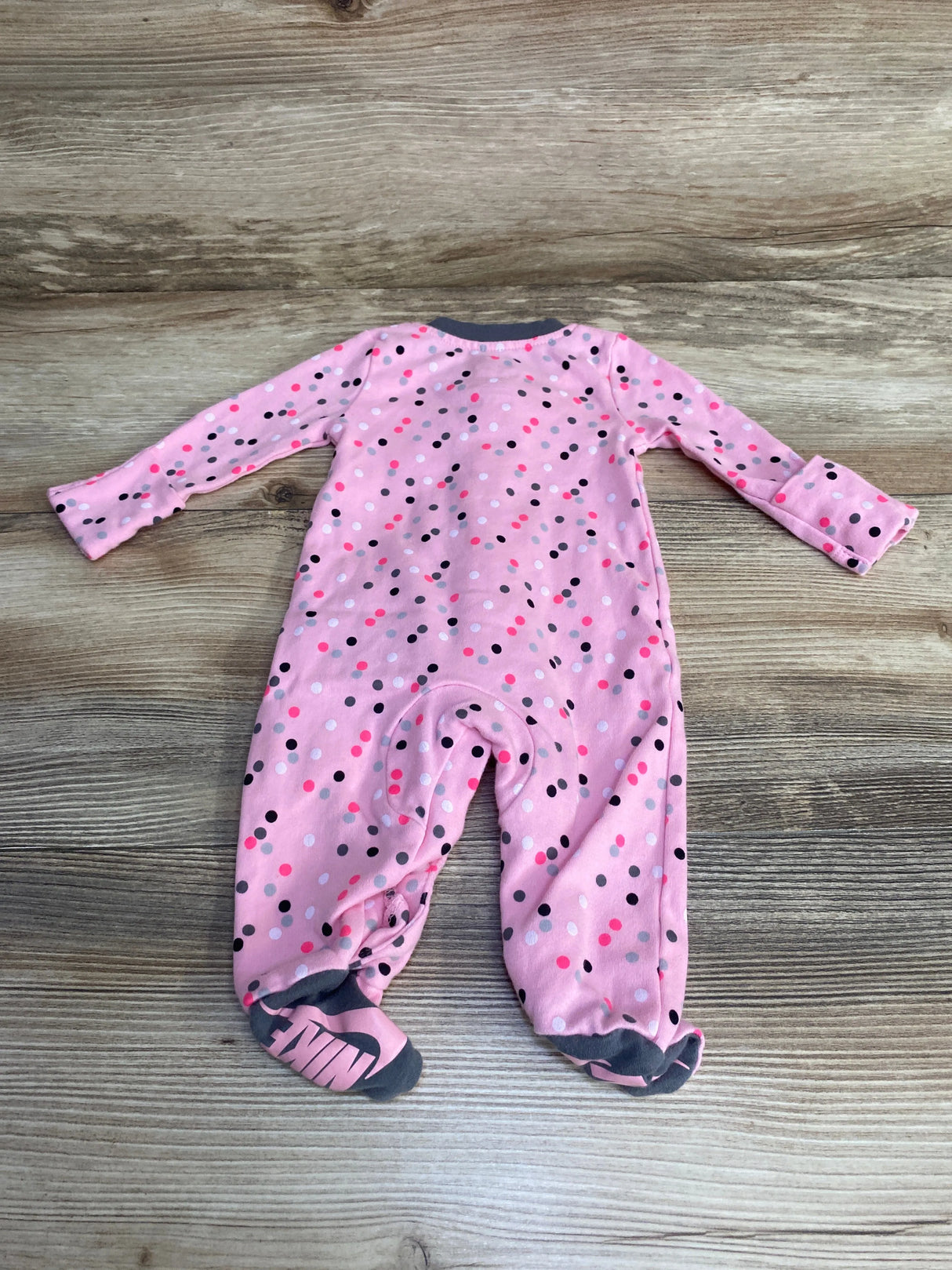 Nike Polka Dot Sleeper Pink sz Newborn - Me n Mommy To Be