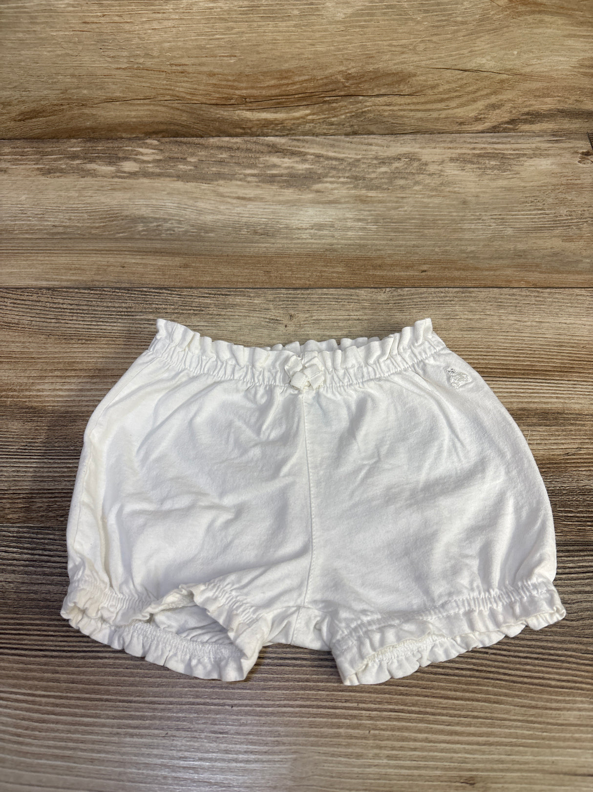 Baby Gap Mix & Match Organic Pull-On Shorts White sz 12-18m