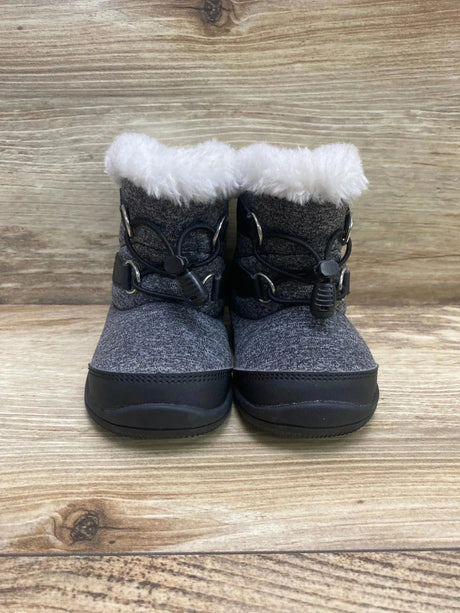 BMCiTYBM Toddler Faux Fur Snow Boots Black Sz 4c - Me n Mommy To Be