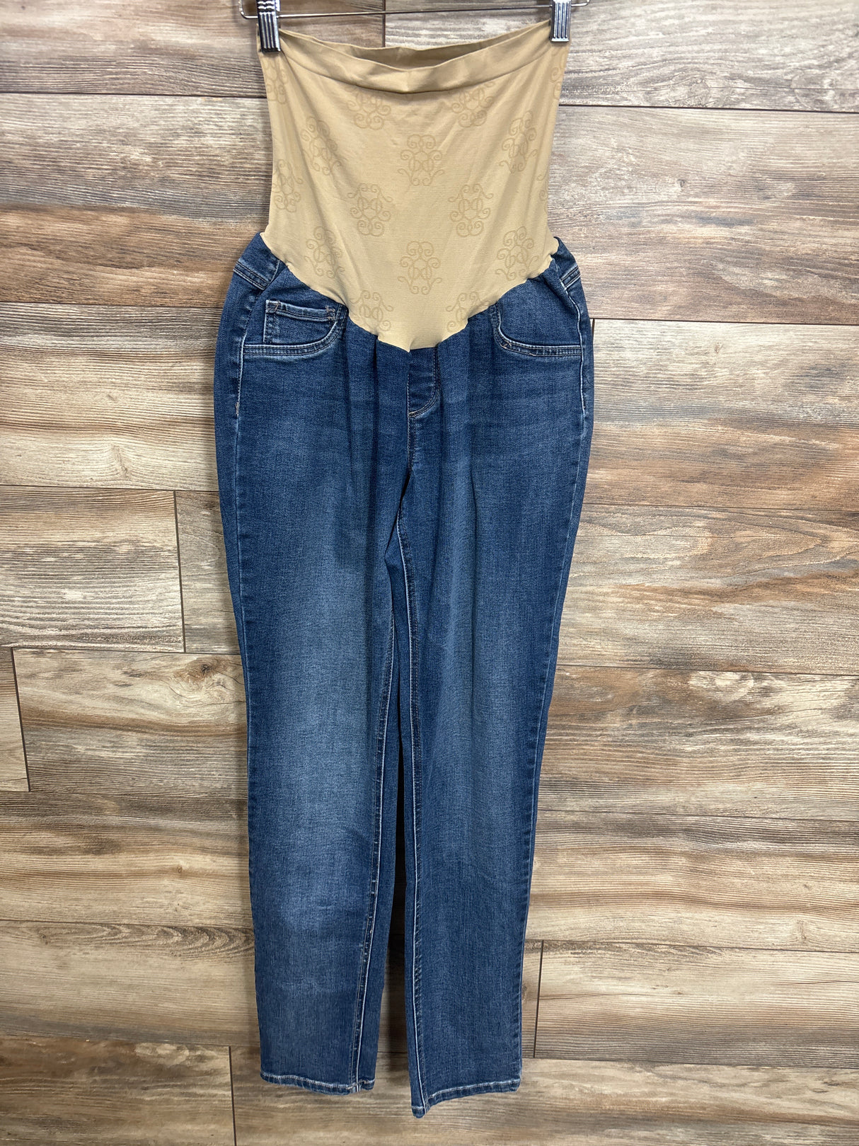 Jessica Simpson Maternity Panel Jeans Blue sz Large