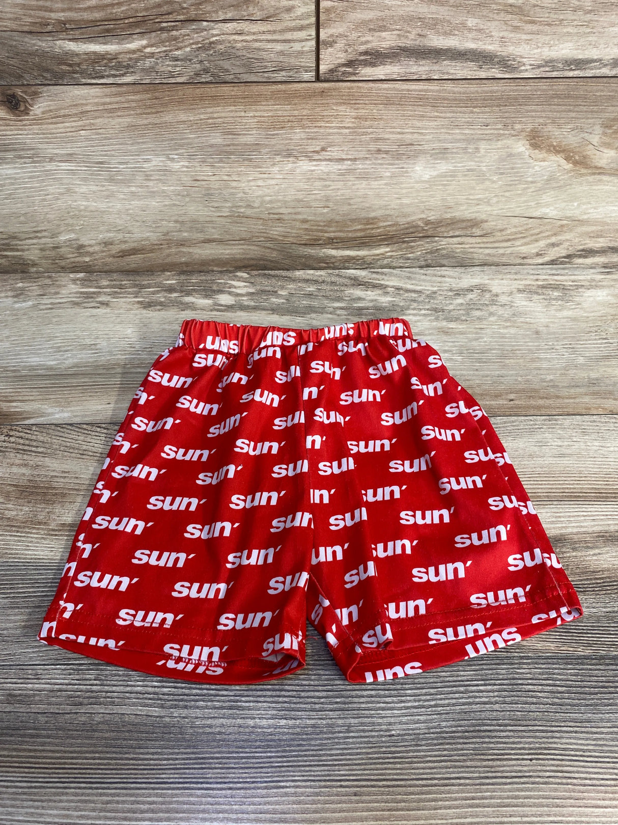 Shein Sun Shorts Red sz 18-24m - Me n Mommy To Be