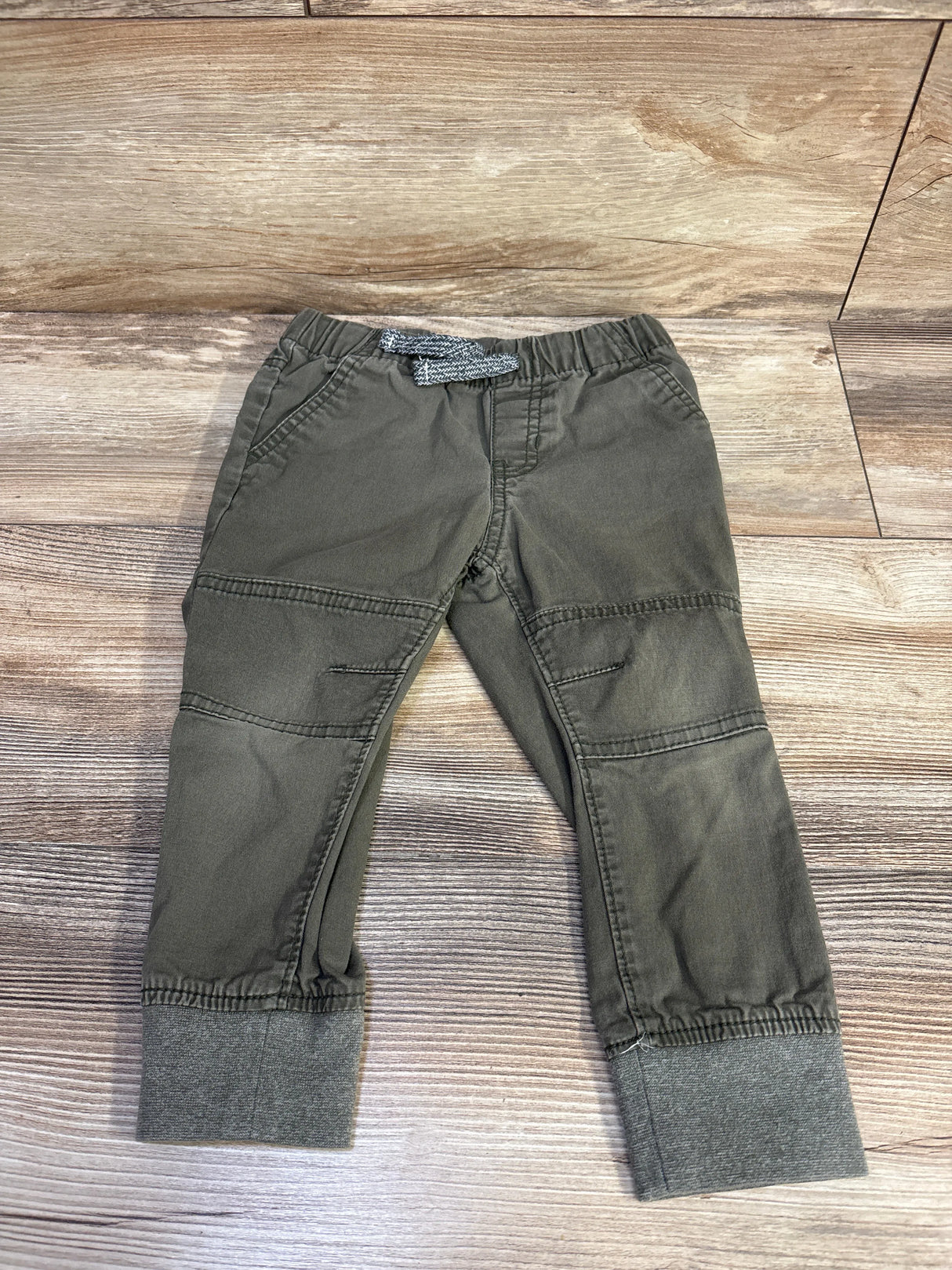 Cat & Jack Drawstring Joggers Green sz 2T