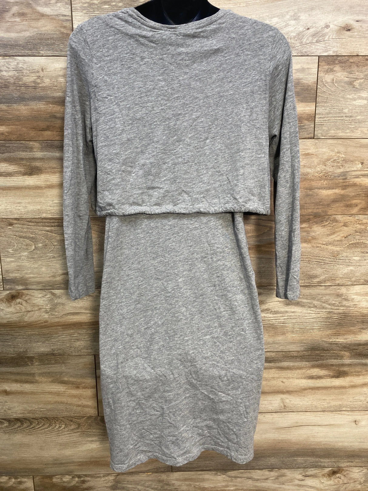 H&M Mama Maternity Nursing Dress Grey sz Medium