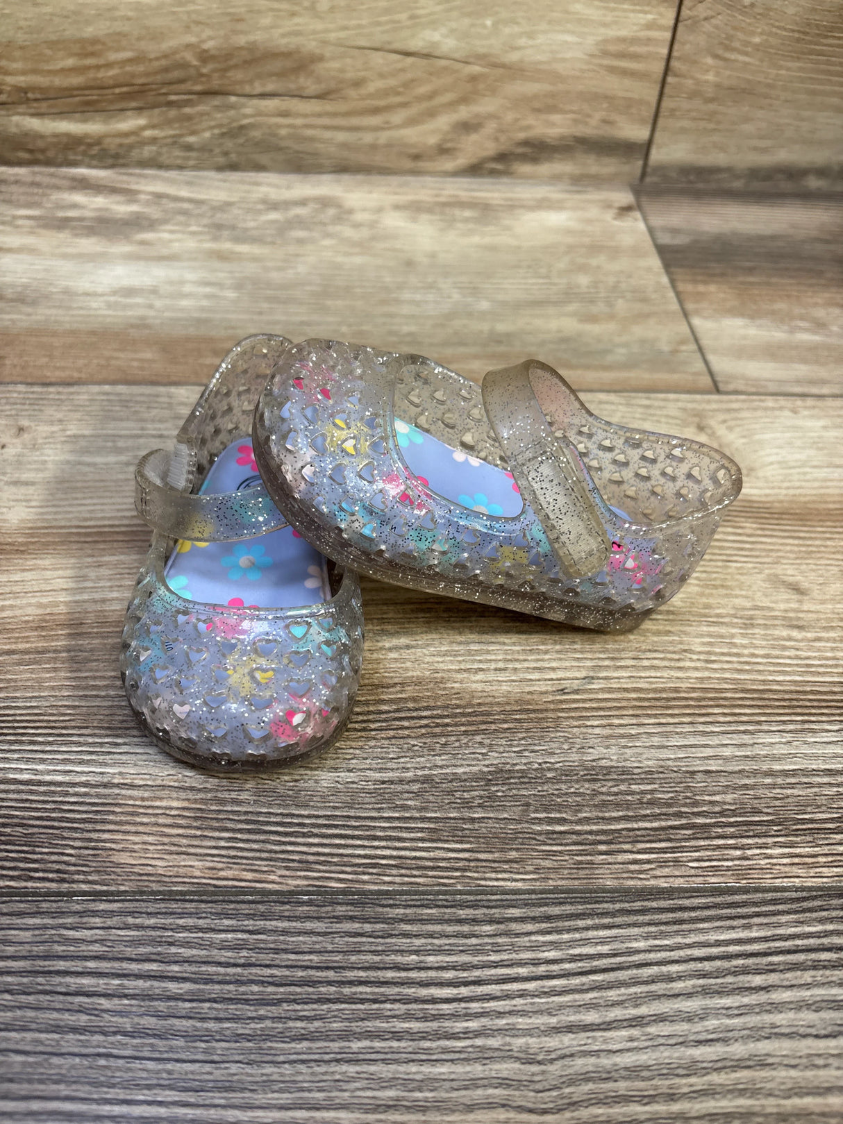 Wonder Nation Jelly Mary Jane Shoes sz 3c
